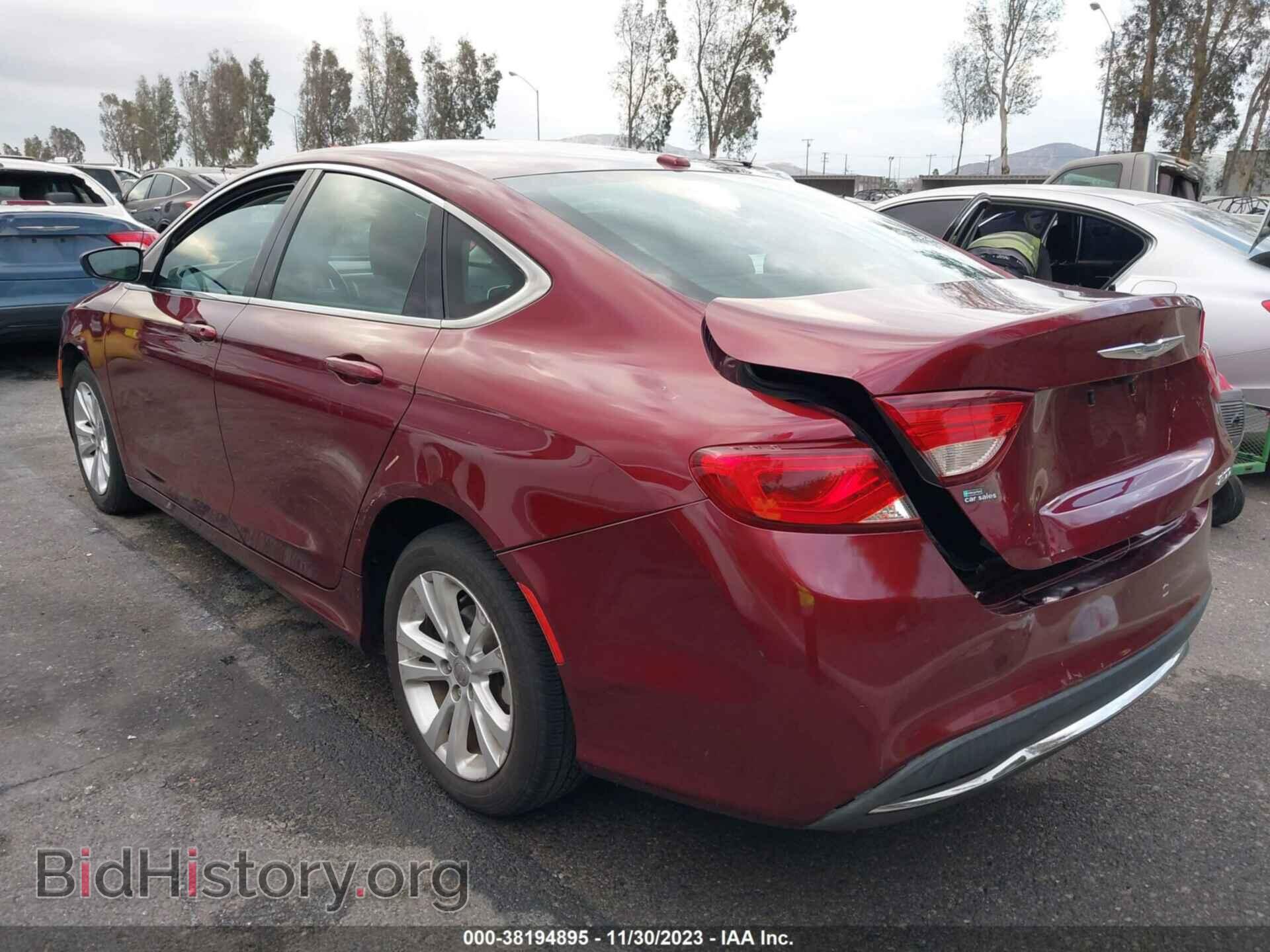 2015 CHRYSLER 200 - VIN: 1C3CCCAB5FN660430 - Photo 3