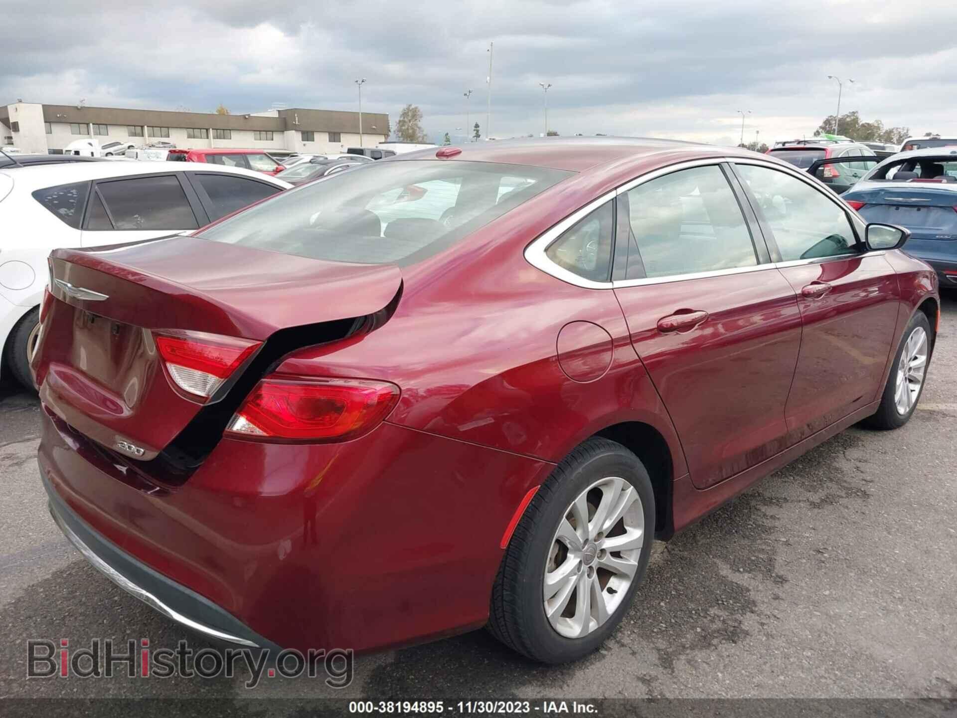 2015 CHRYSLER 200 - VIN: 1C3CCCAB5FN660430 - Photo 4