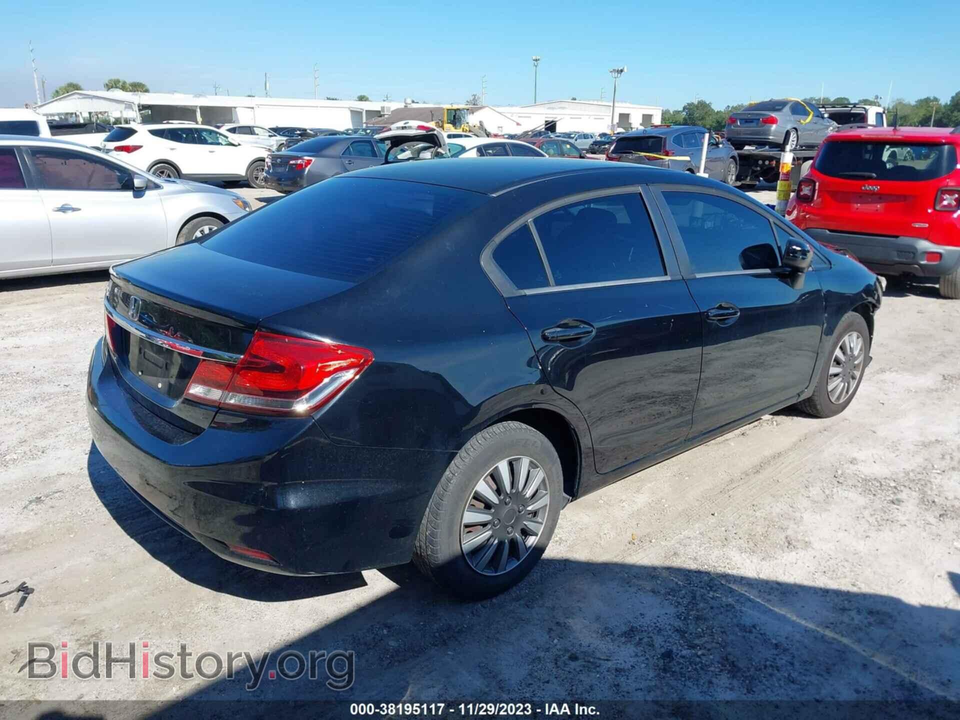 2014 HONDA CIVIC - VIN: 19XFB2F5XEE047411 - Фото 4