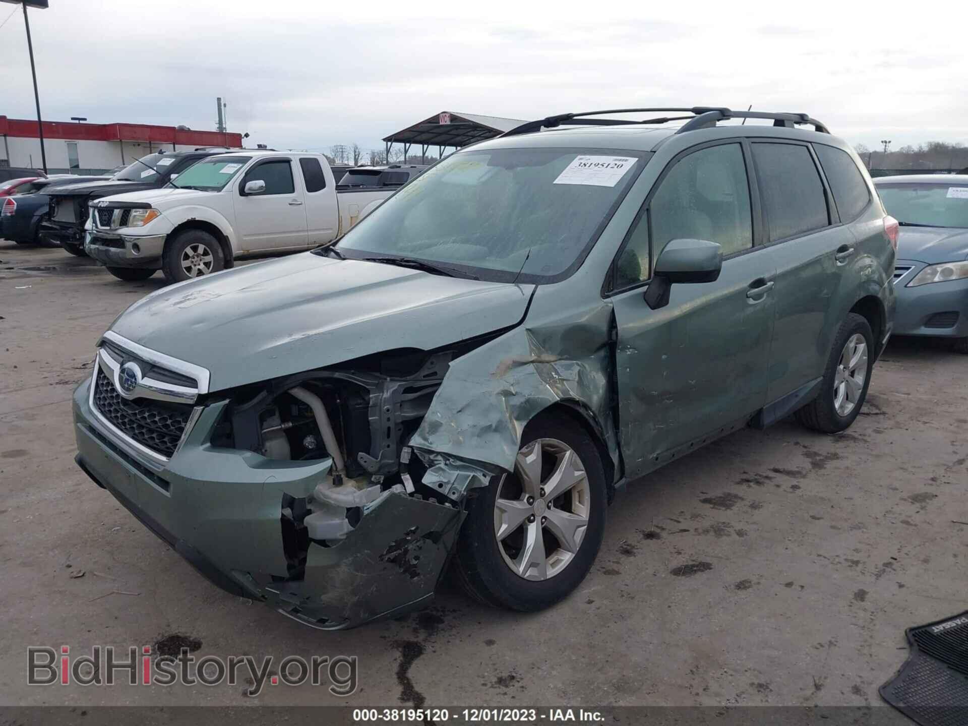 2015 SUBARU FORESTER - VIN: JF2SJADC0FH454809 - Фото 2