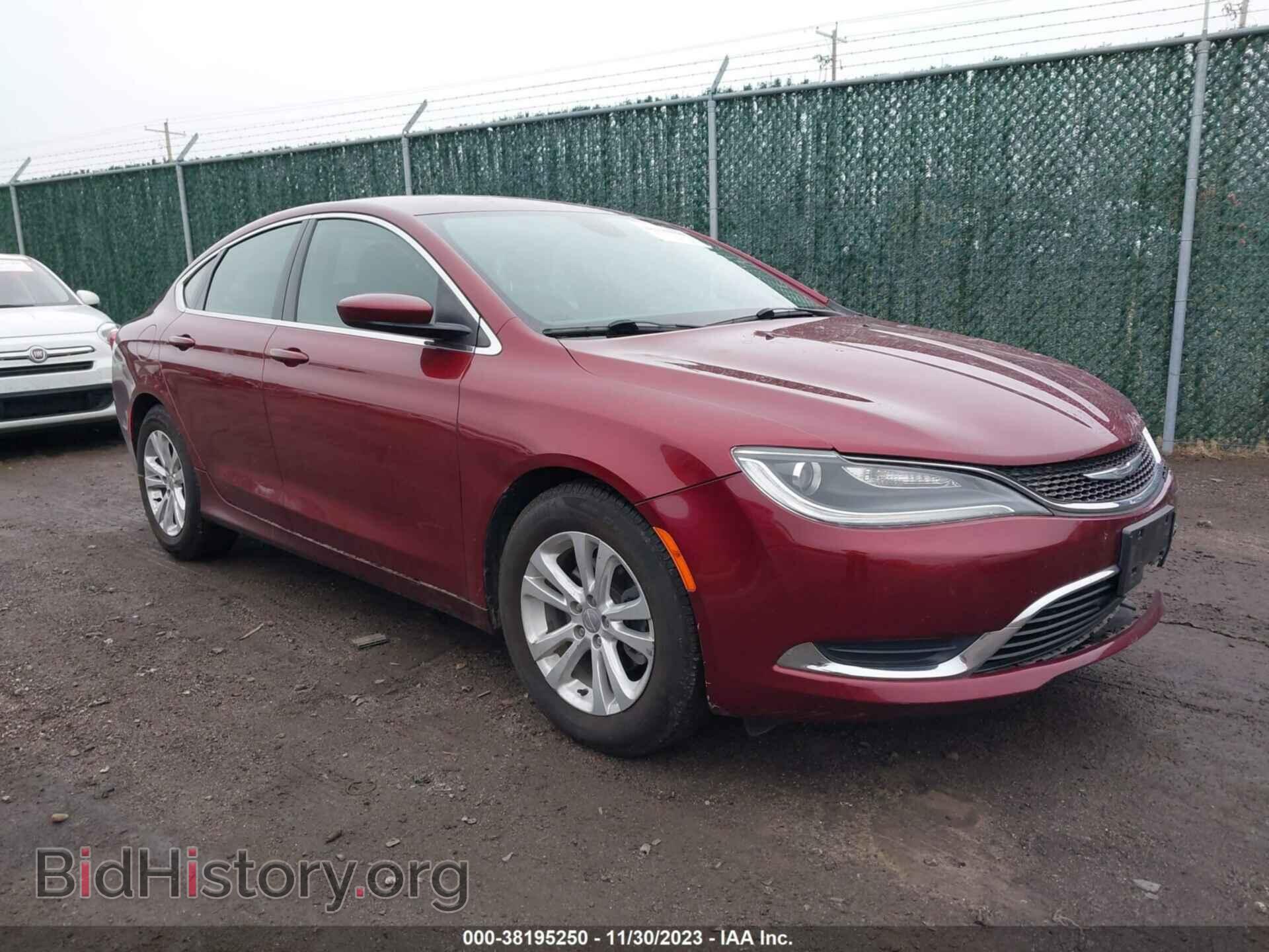 Фотография 1C3CCCAB4FN587065 - CHRYSLER 200 2015