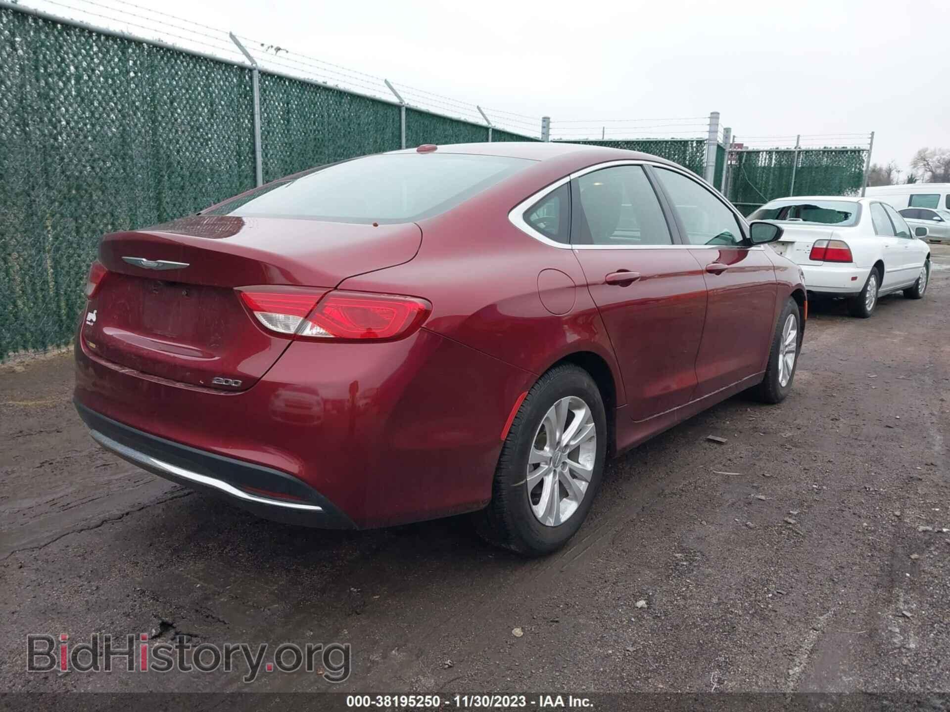 2015 CHRYSLER 200 - VIN: 1C3CCCAB4FN587065 - Фото 4