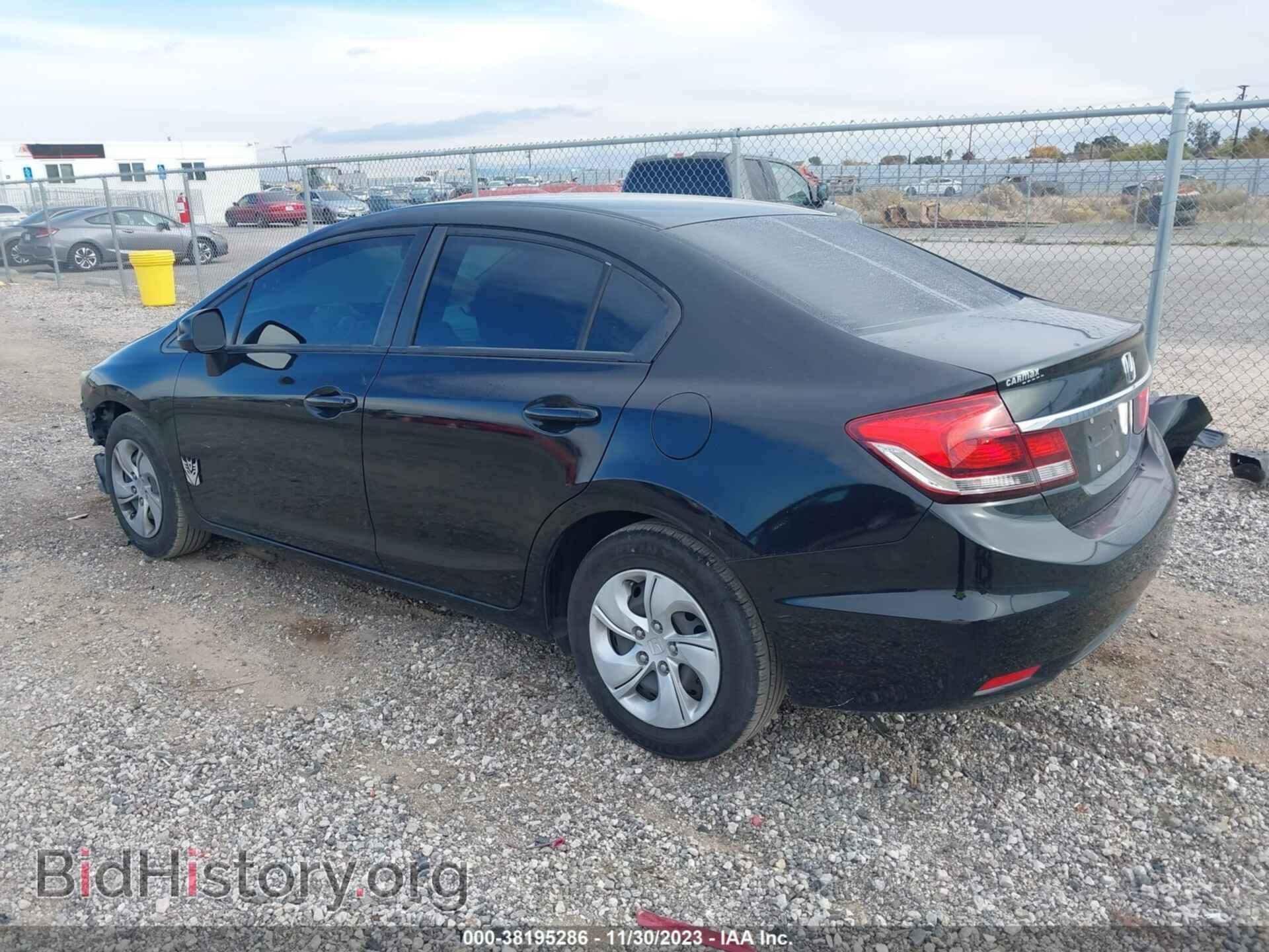 2013 HONDA CIVIC - VIN: 2HGFB2F54DH564935 - Фото 3