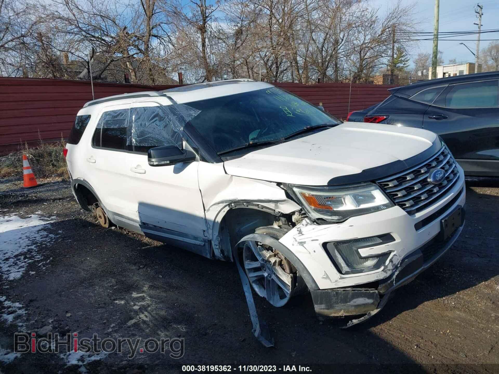 Фотография 1FM5K8D89HGA49047 - FORD EXPLORER 2017