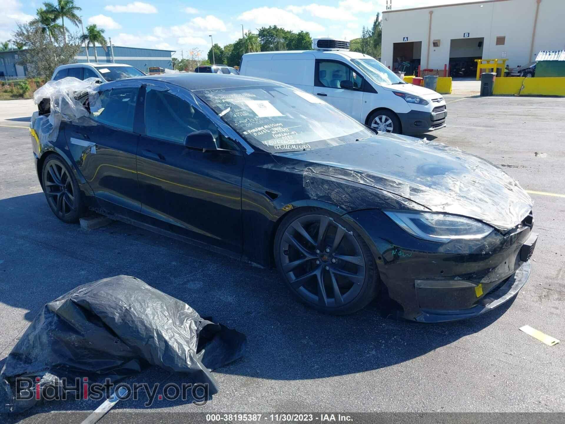 Photo 5YJSA1E67MF435680 - TESLA MODEL S 2021