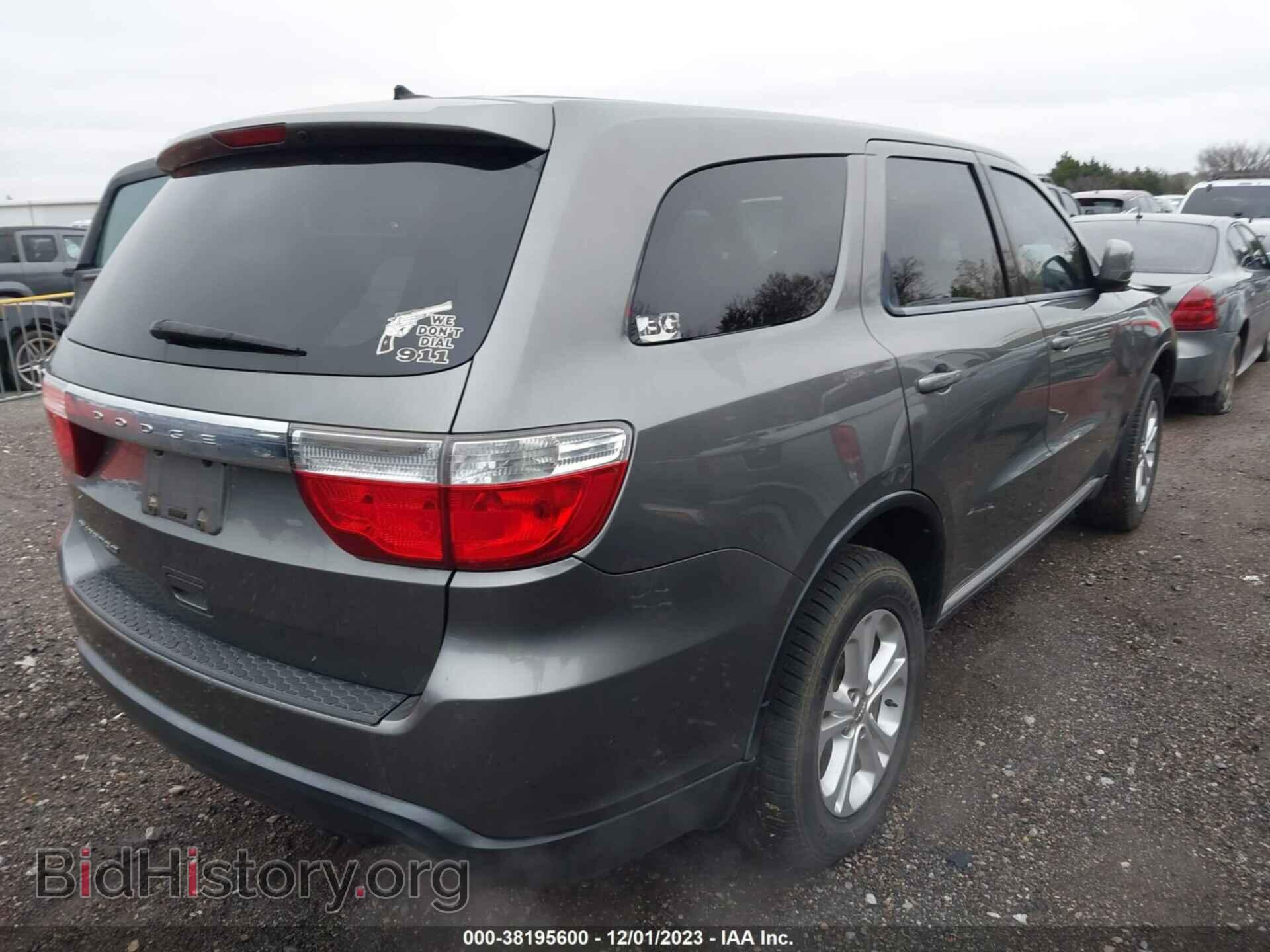 2012 DODGE DURANGO - VIN: 1C4RDHAG7CC212581 - Фото 4