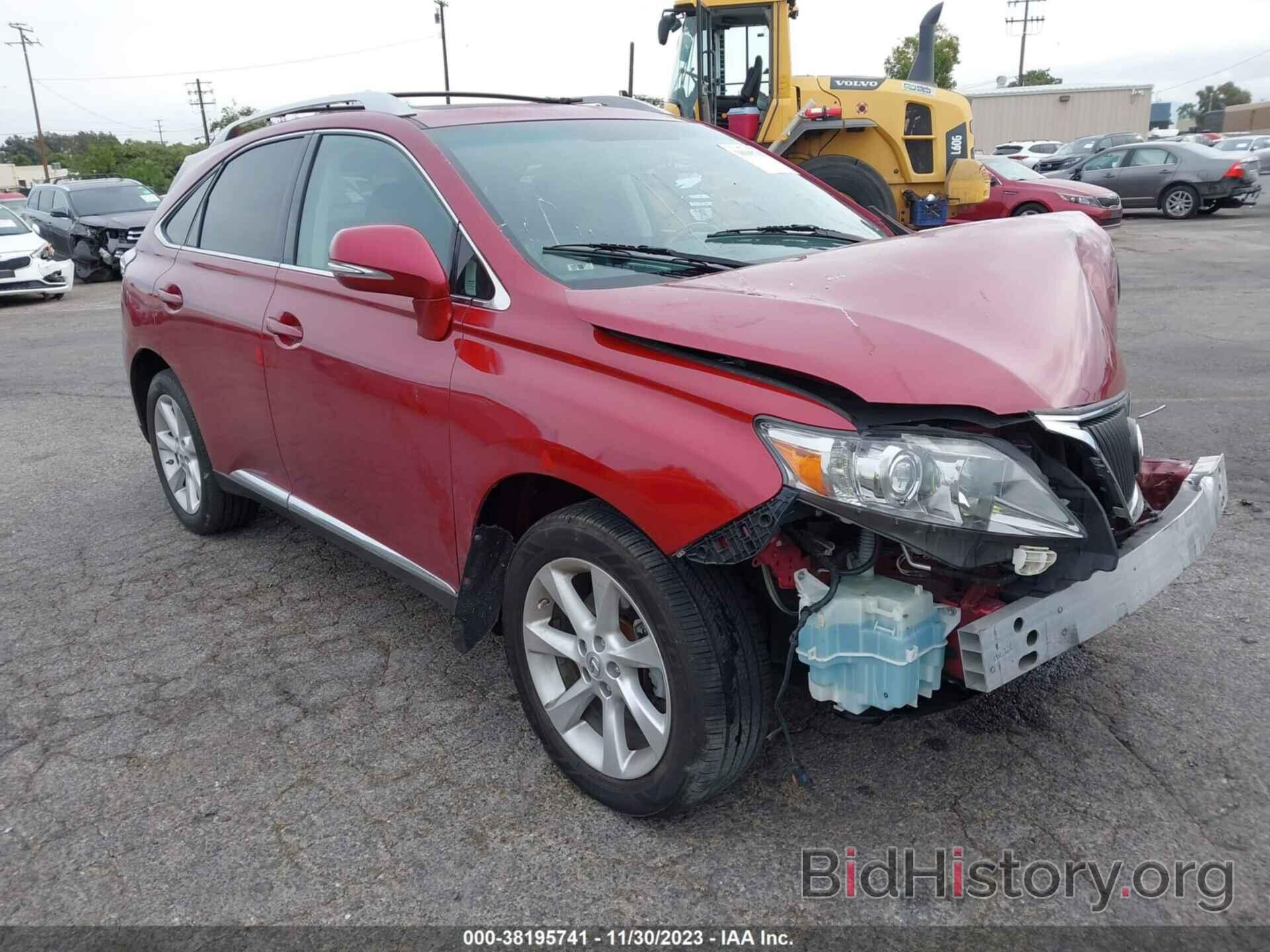 Photo 2T2ZK1BA2BC059326 - LEXUS RX 350 2011