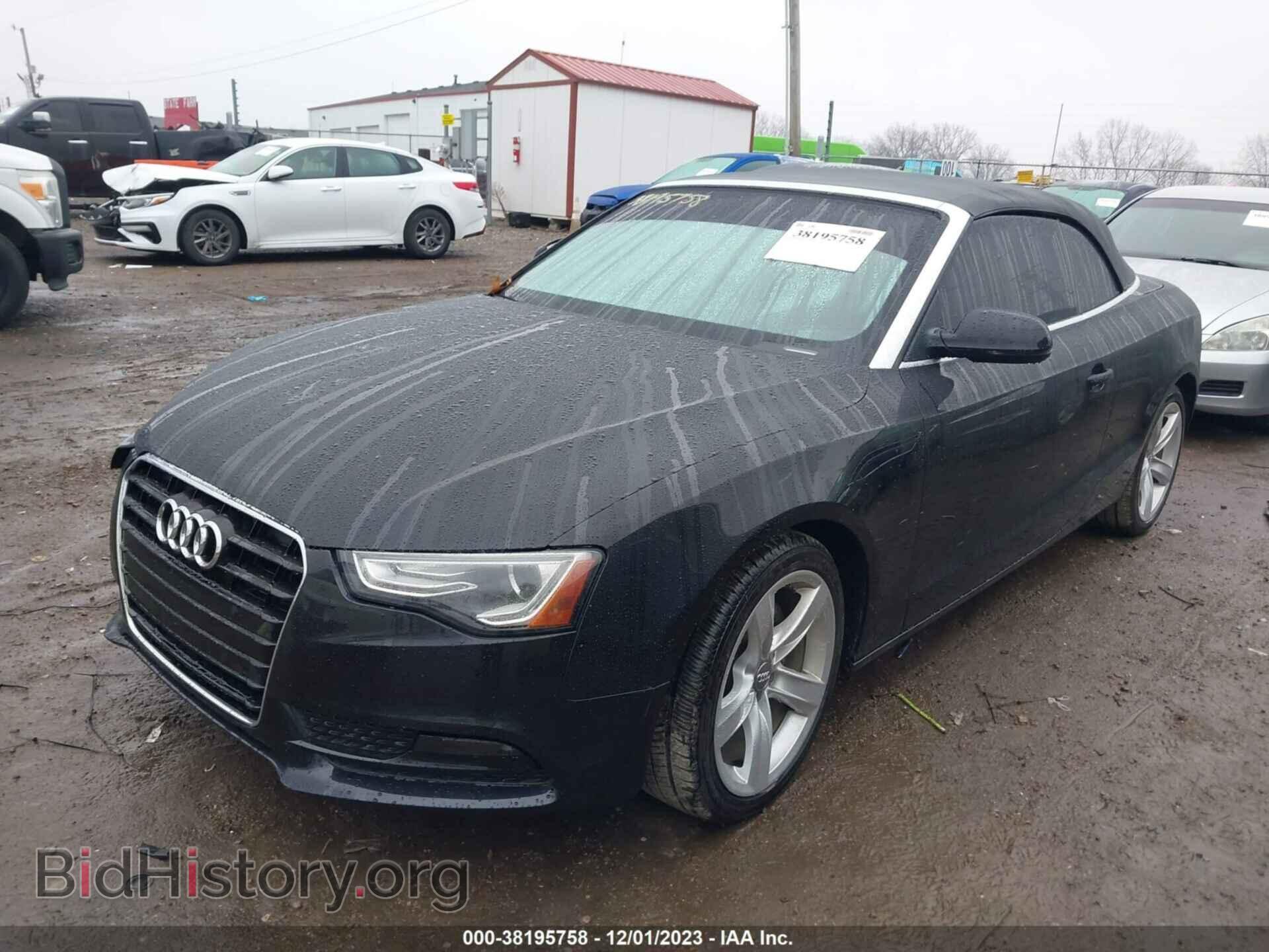 2013 AUDI A5 - VIN: WAUAFAFH0DN014816 - Фото 2