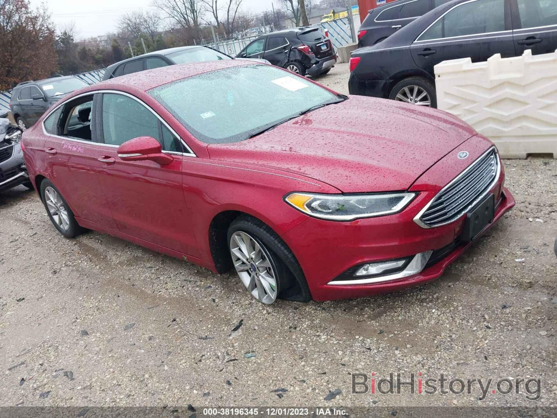 Photo 3FA6P0HD1HR340322 - FORD FUSION 2017