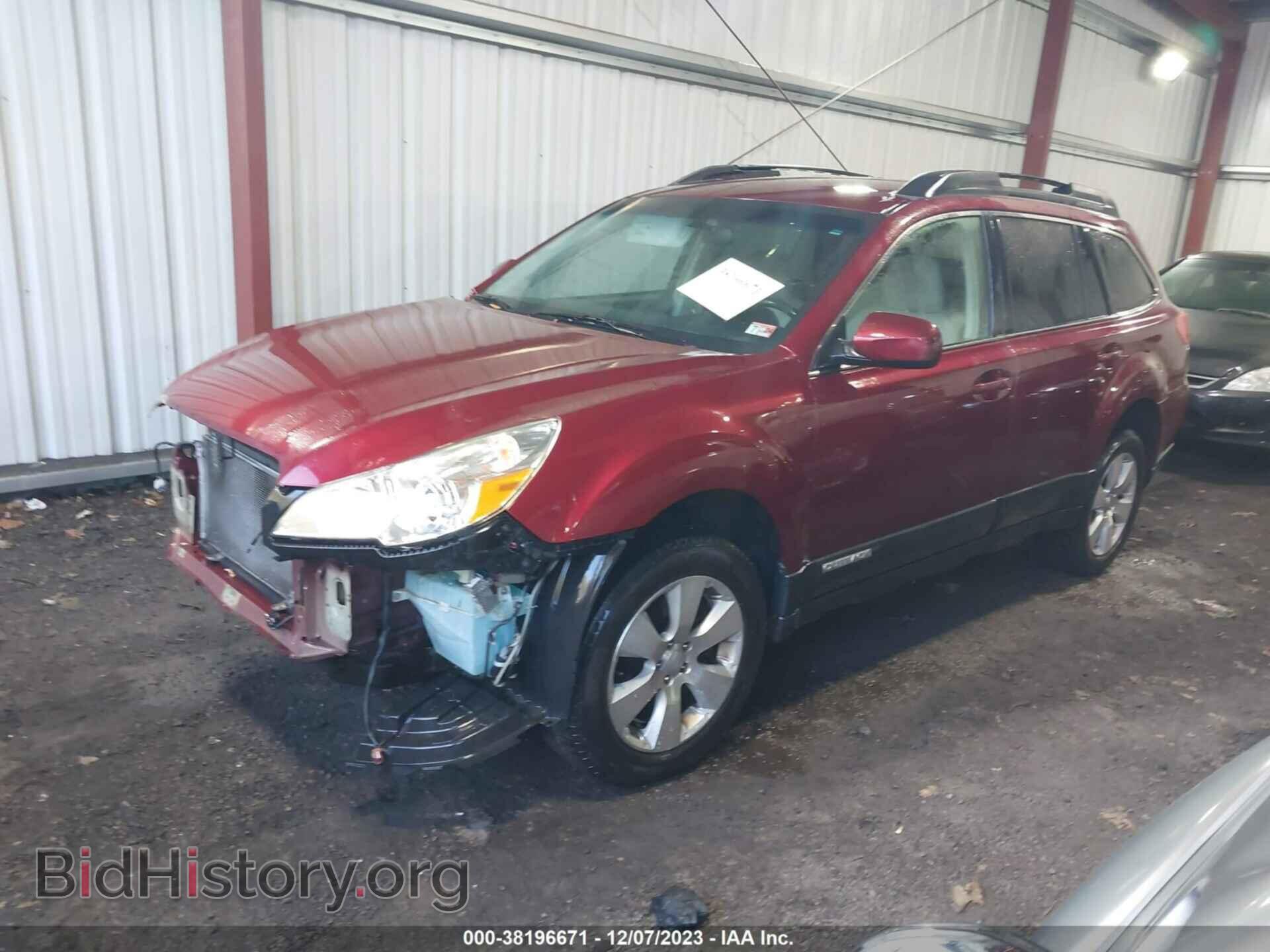 2011 SUBARU OUTBACK - VIN: 4S4BRDCC6B2366494 - Фото 2