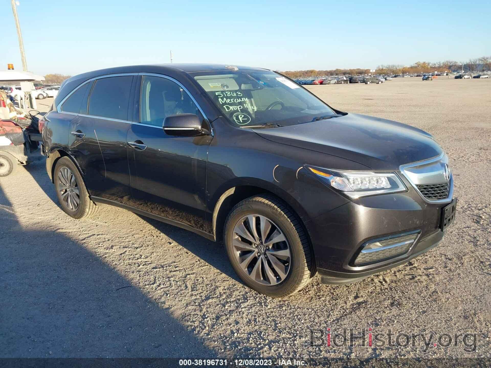 Photo 5FRYD3H42FB012045 - ACURA MDX 2015