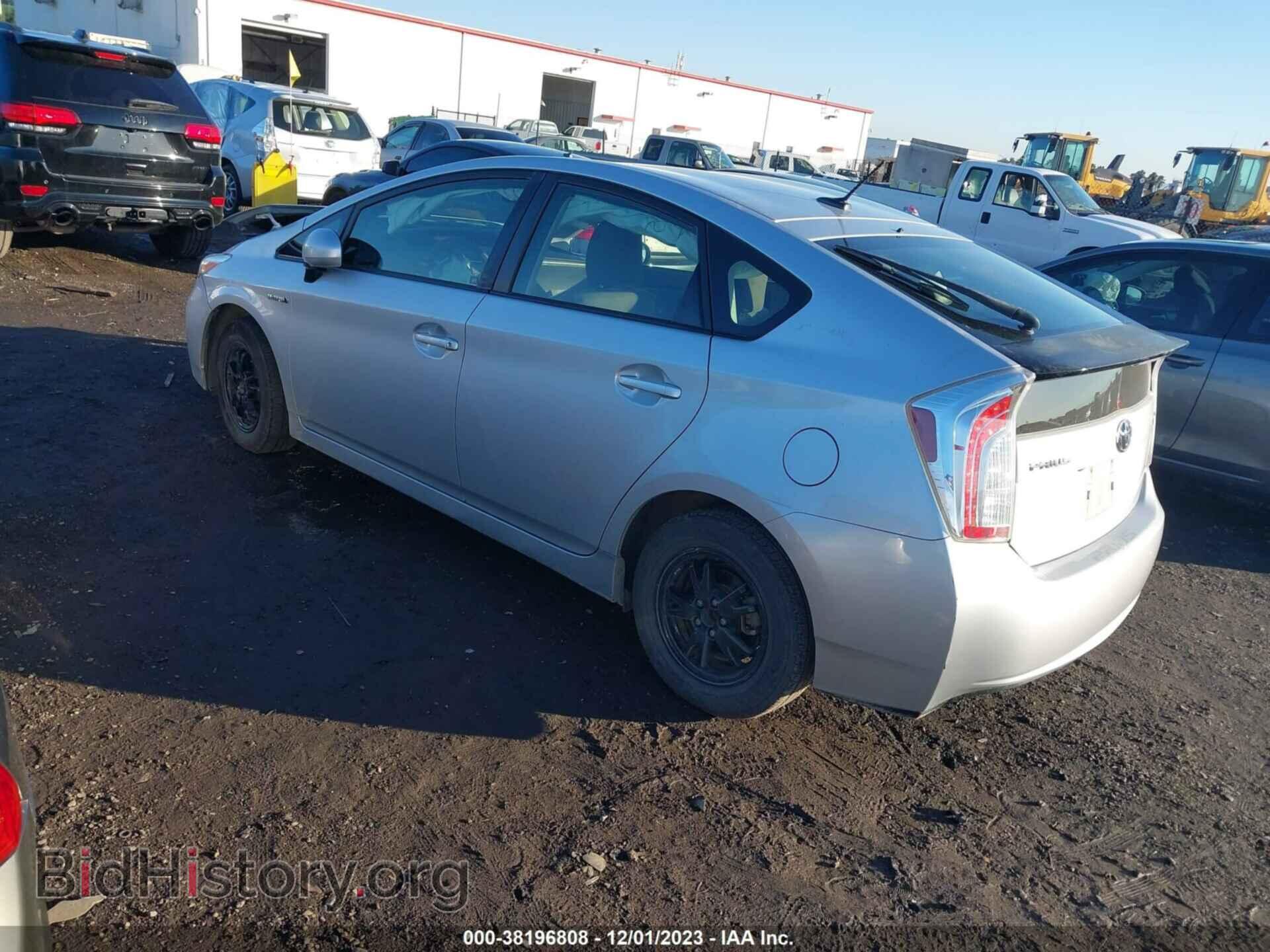2014 TOYOTA PRIUS - VIN: JTDKN3DU2E0387103 - Фото 3