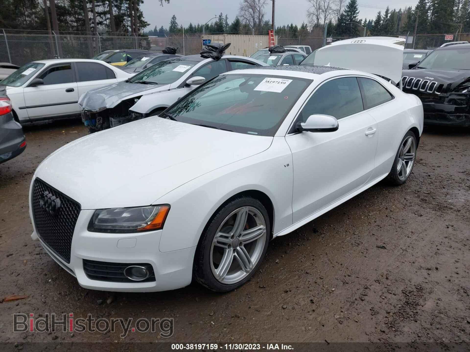 2012 AUDI S5 - VIN: WAUVVAFR4CA003059 - Фото 2