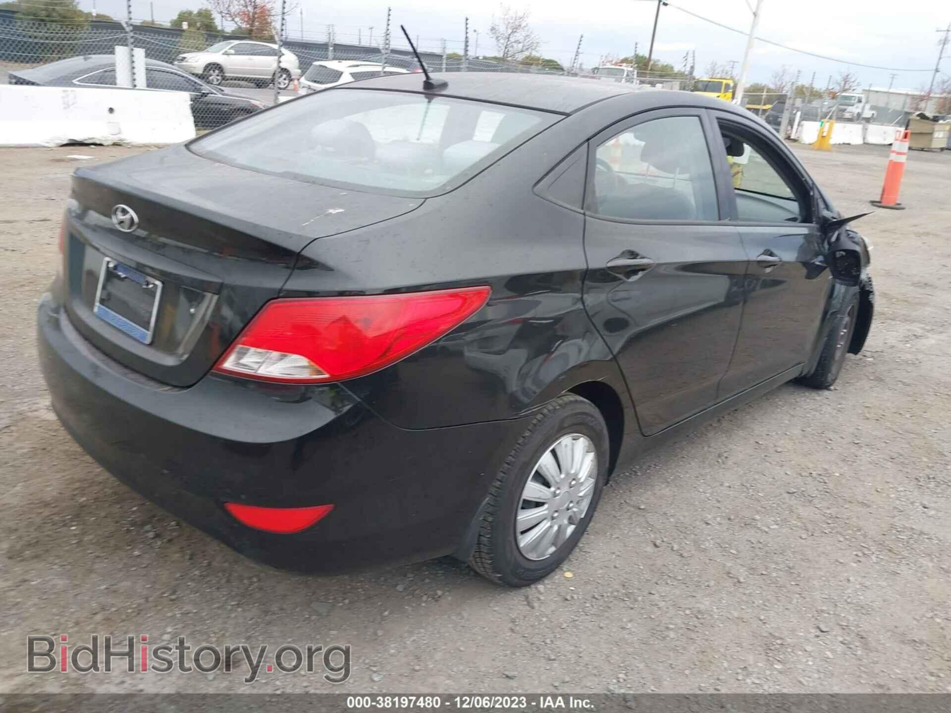 2015 HYUNDAI ACCENT - VIN: KMHCT4AE3FU906162 - Фото 4