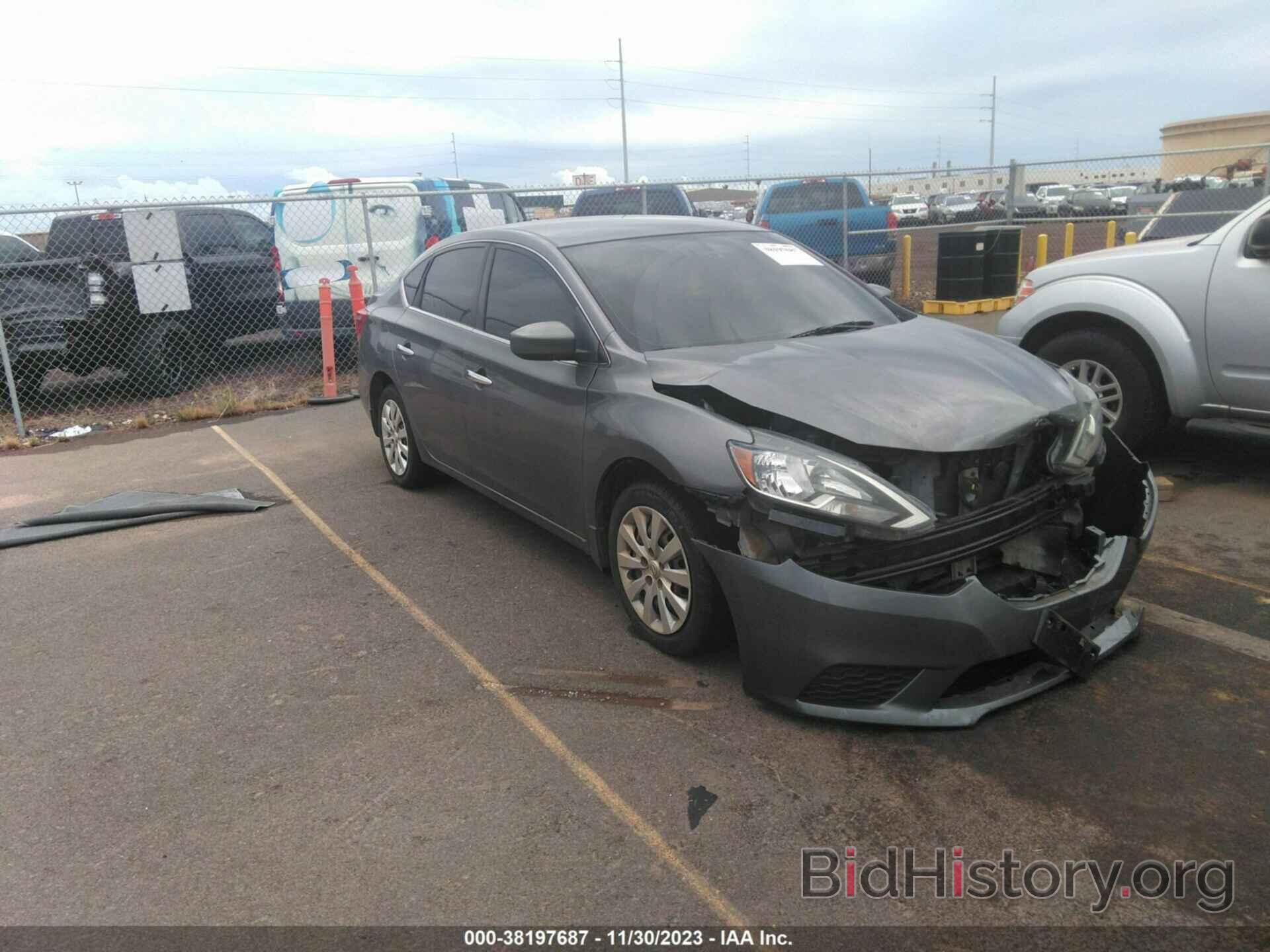 Photo 3N1AB7APXGY326636 - NISSAN SENTRA 2016
