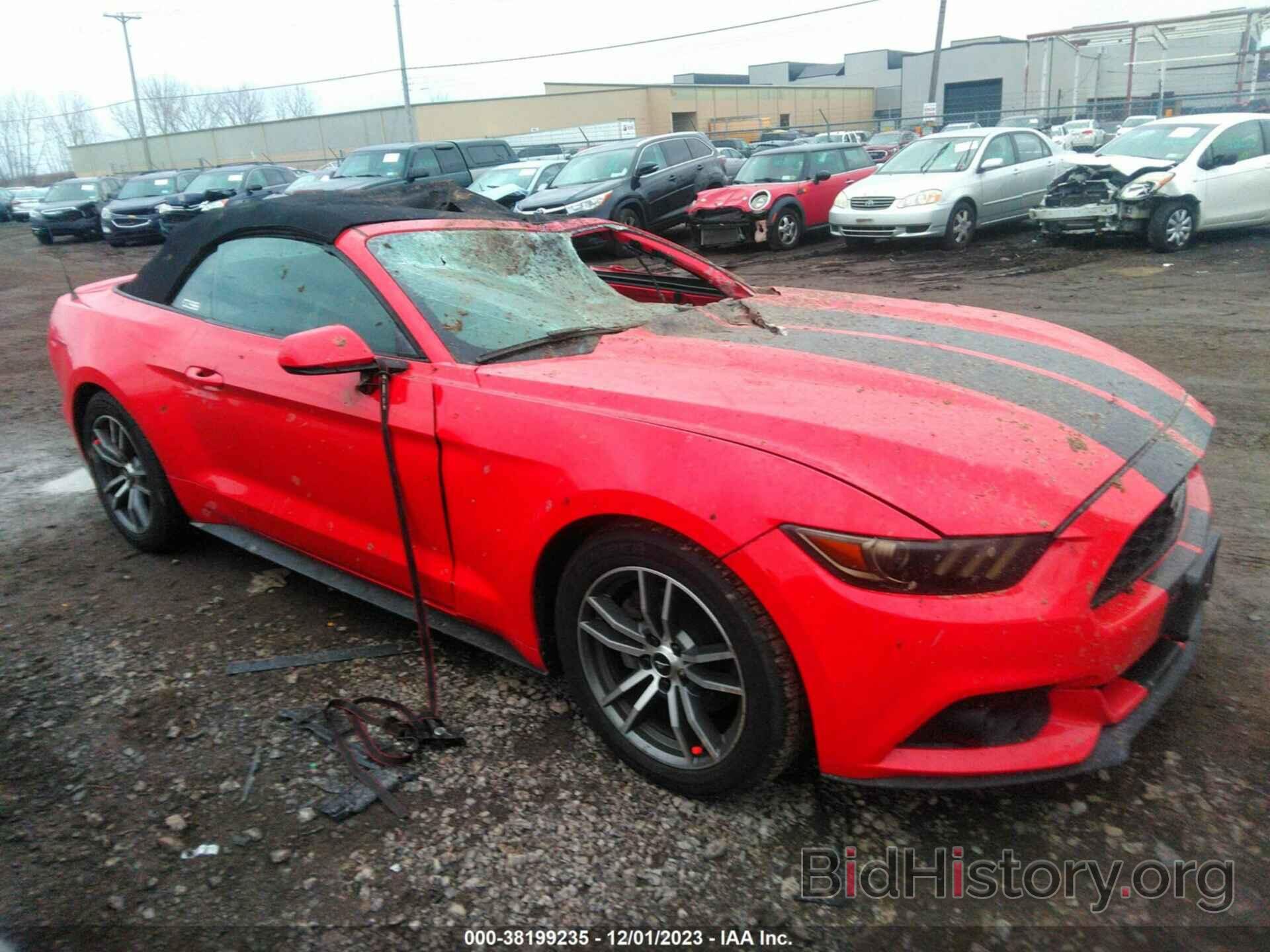 Photo 1FATP8UH1G5300009 - FORD MUSTANG 2016