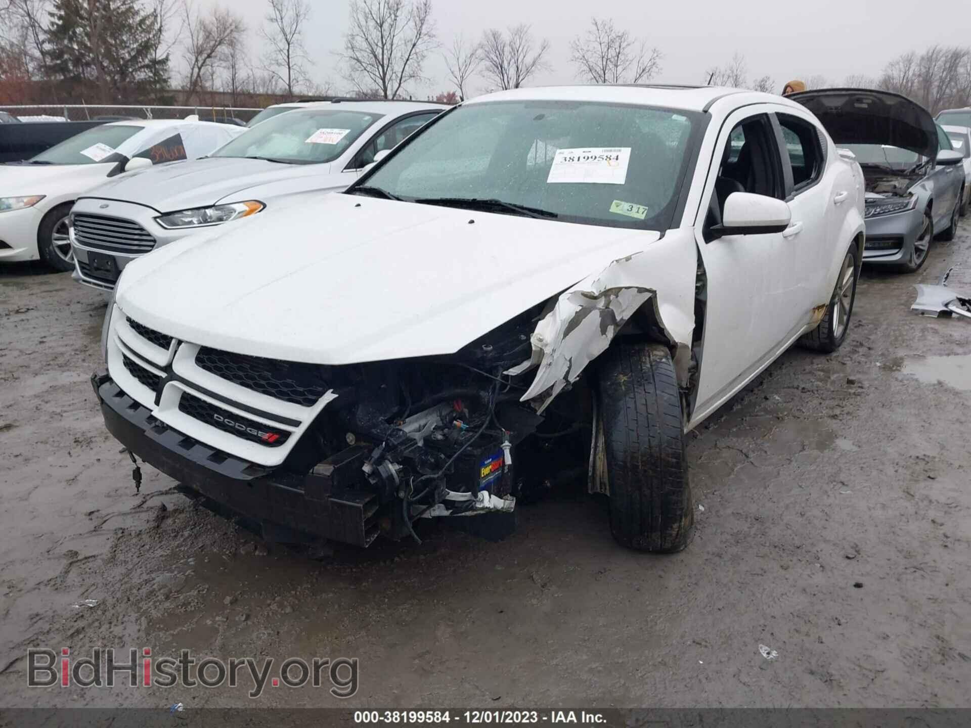 2013 DODGE AVENGER - VIN: 1C3CDZCB5DN622934 - Фото 2
