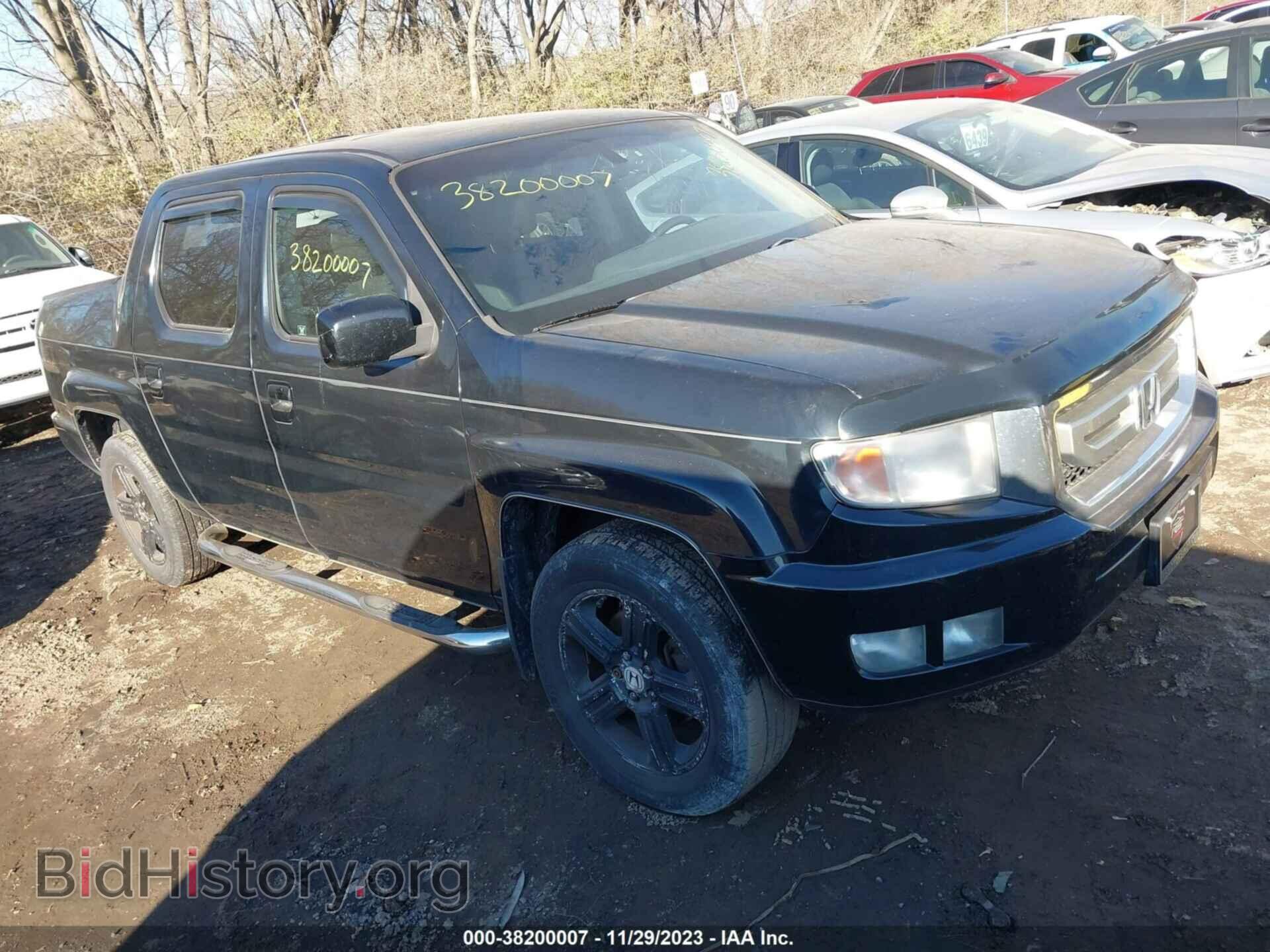 Photo 5FPYK1F54BB008362 - HONDA RIDGELINE 2011