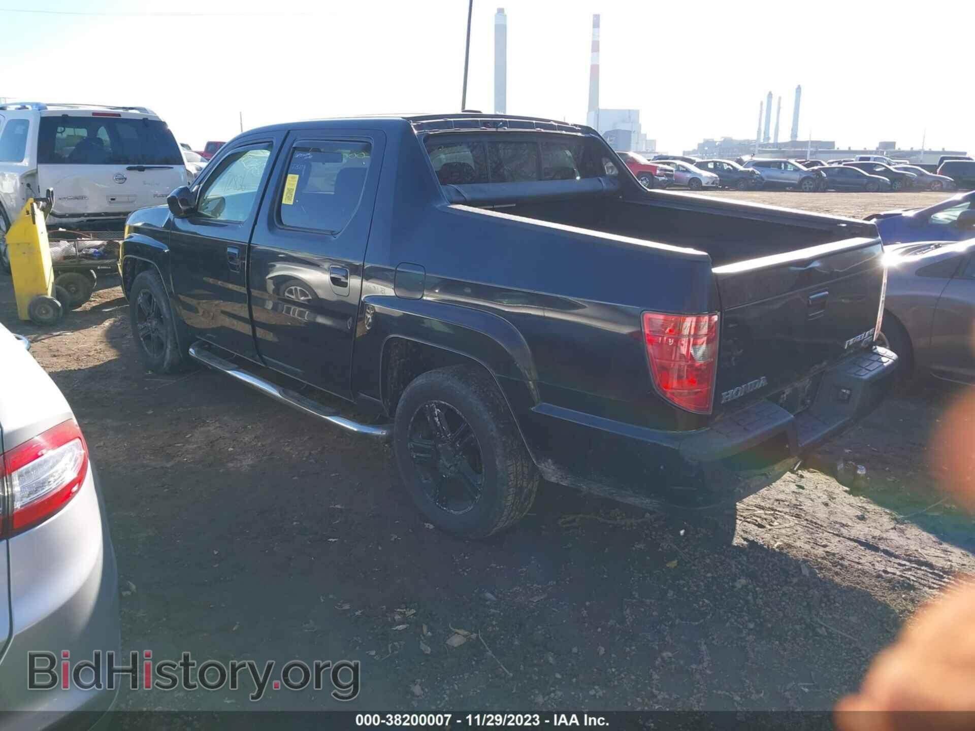 2011 HONDA RIDGELINE - VIN: 5FPYK1F54BB008362 - Фото 3