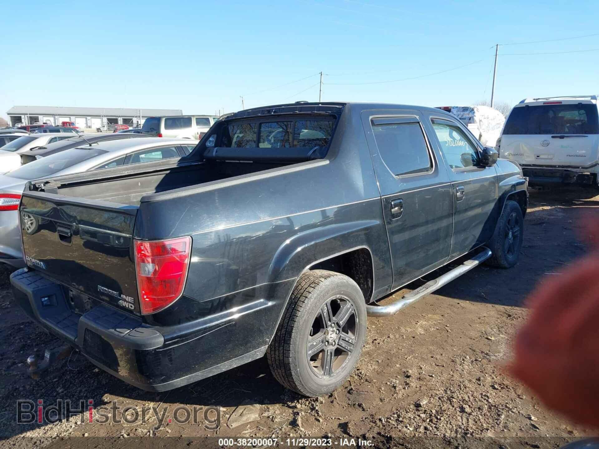 2011 HONDA RIDGELINE - VIN: 5FPYK1F54BB008362 - Фото 4