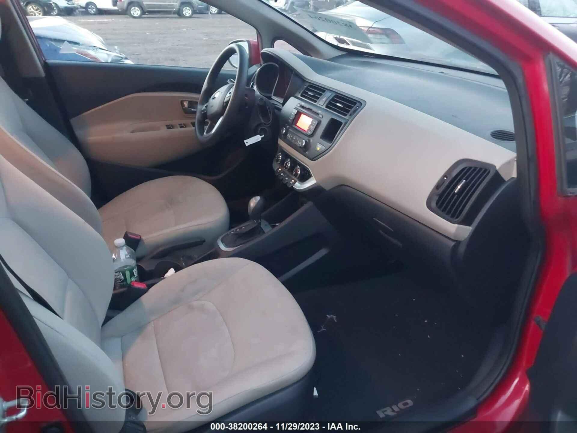 2013 KIA RIO - VIN: KNADM5A33D6237125 - Фото 5
