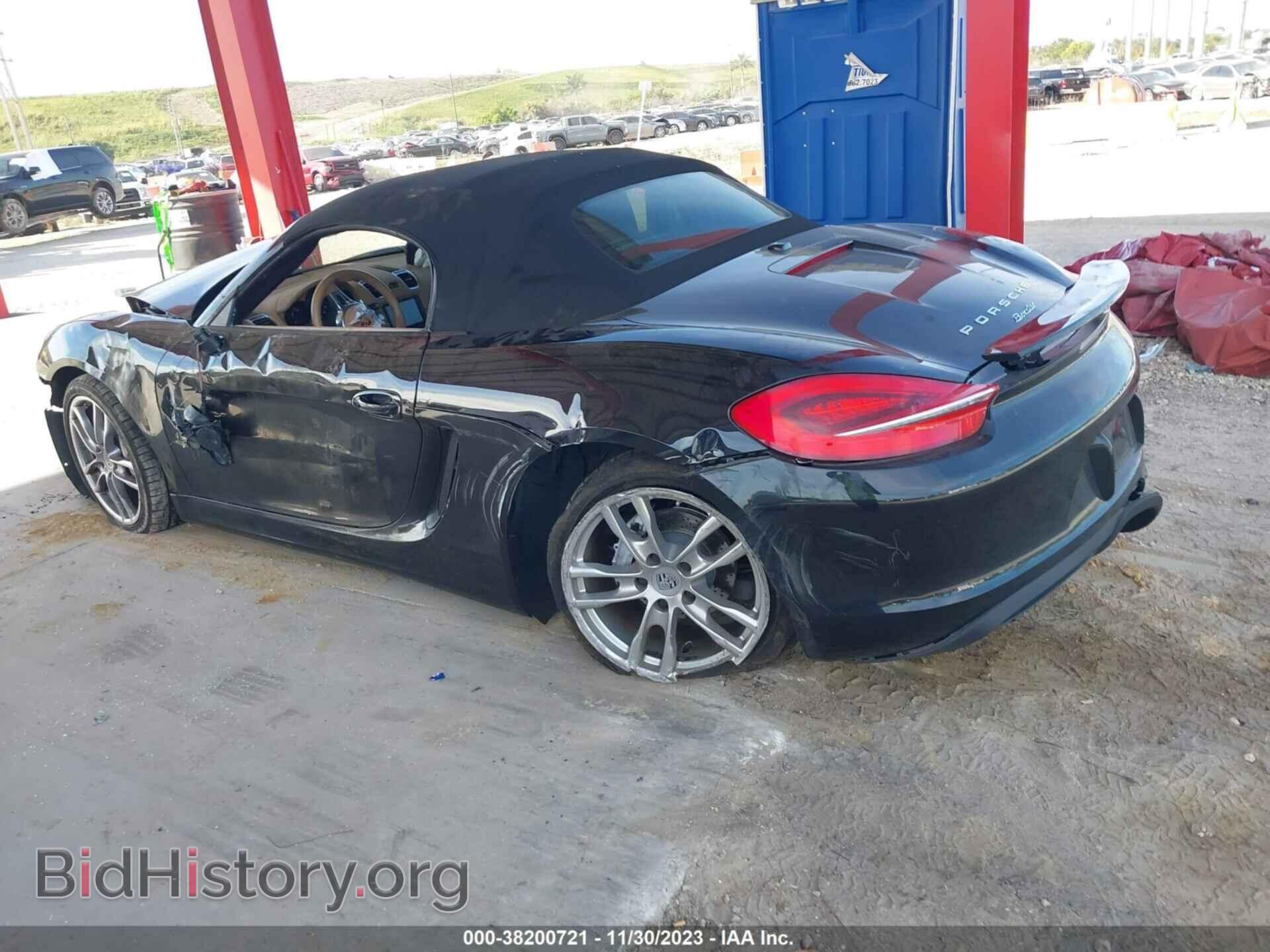 2014 PORSCHE BOXSTER - VIN: WP0CA2A84ES121023 - Фото 3