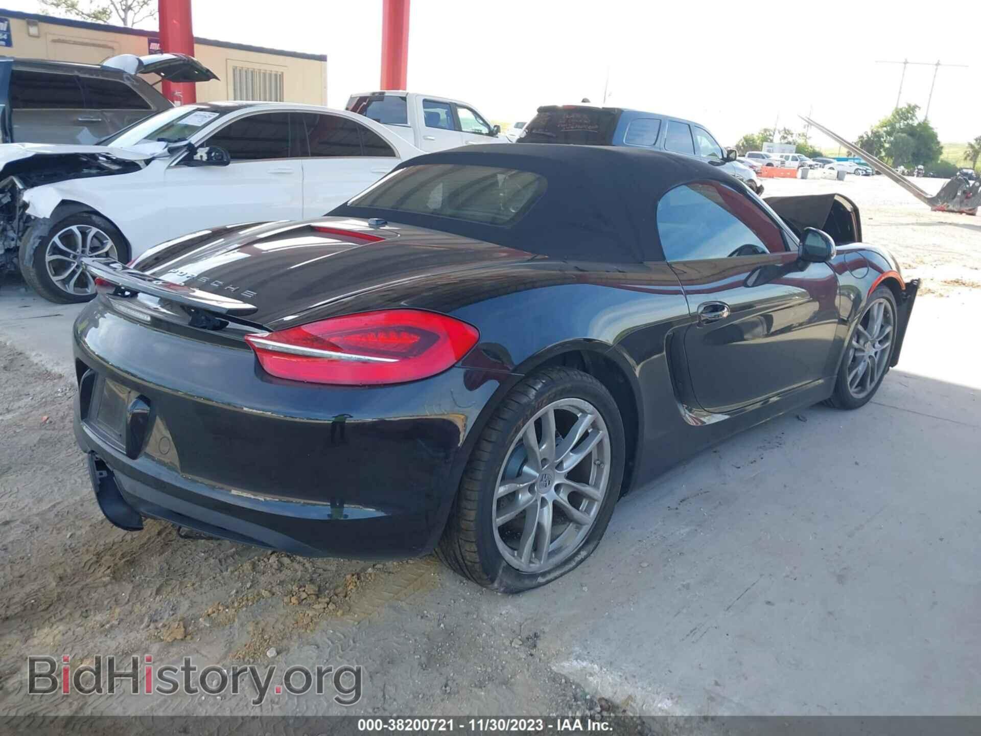 2014 PORSCHE BOXSTER - VIN: WP0CA2A84ES121023 - Фото 4