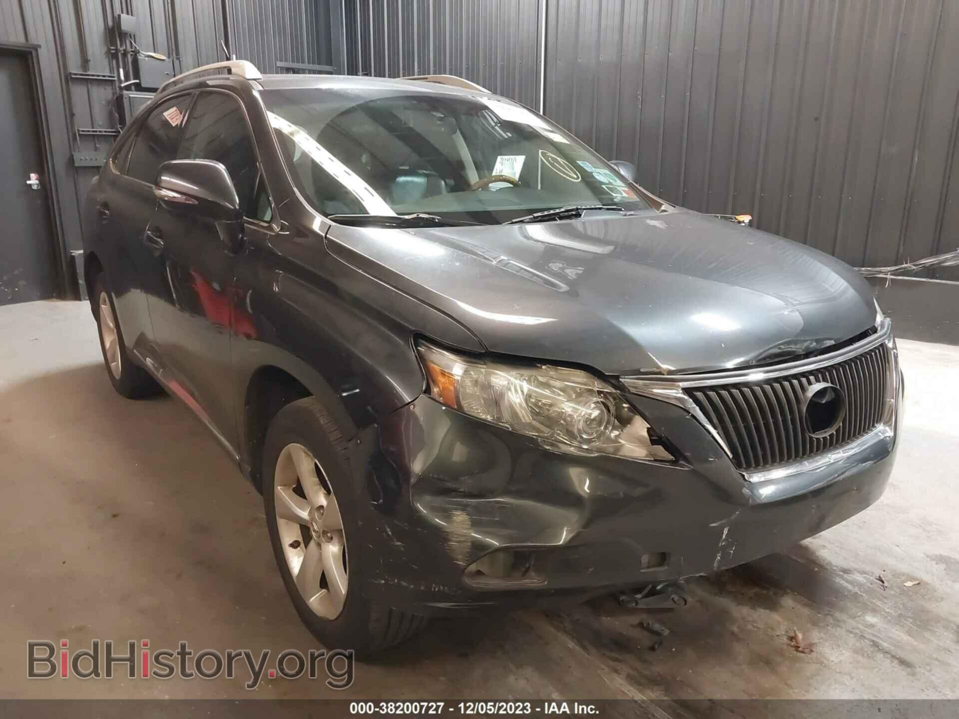 Фотография 2T2BK1BA4BC084858 - LEXUS RX 350 2011