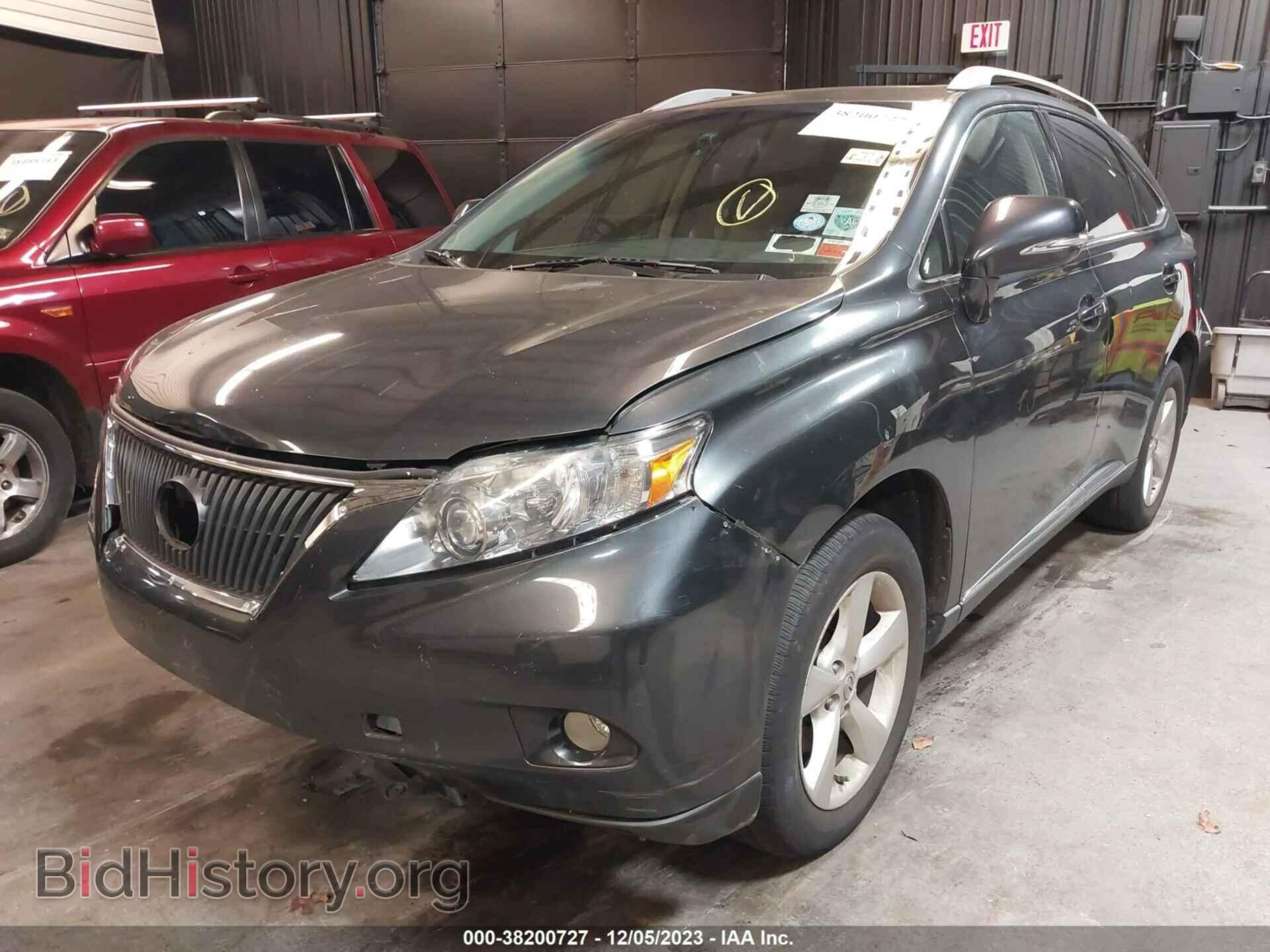 2011 LEXUS RX 350 - VIN: 2T2BK1BA4BC084858 - Фото 2