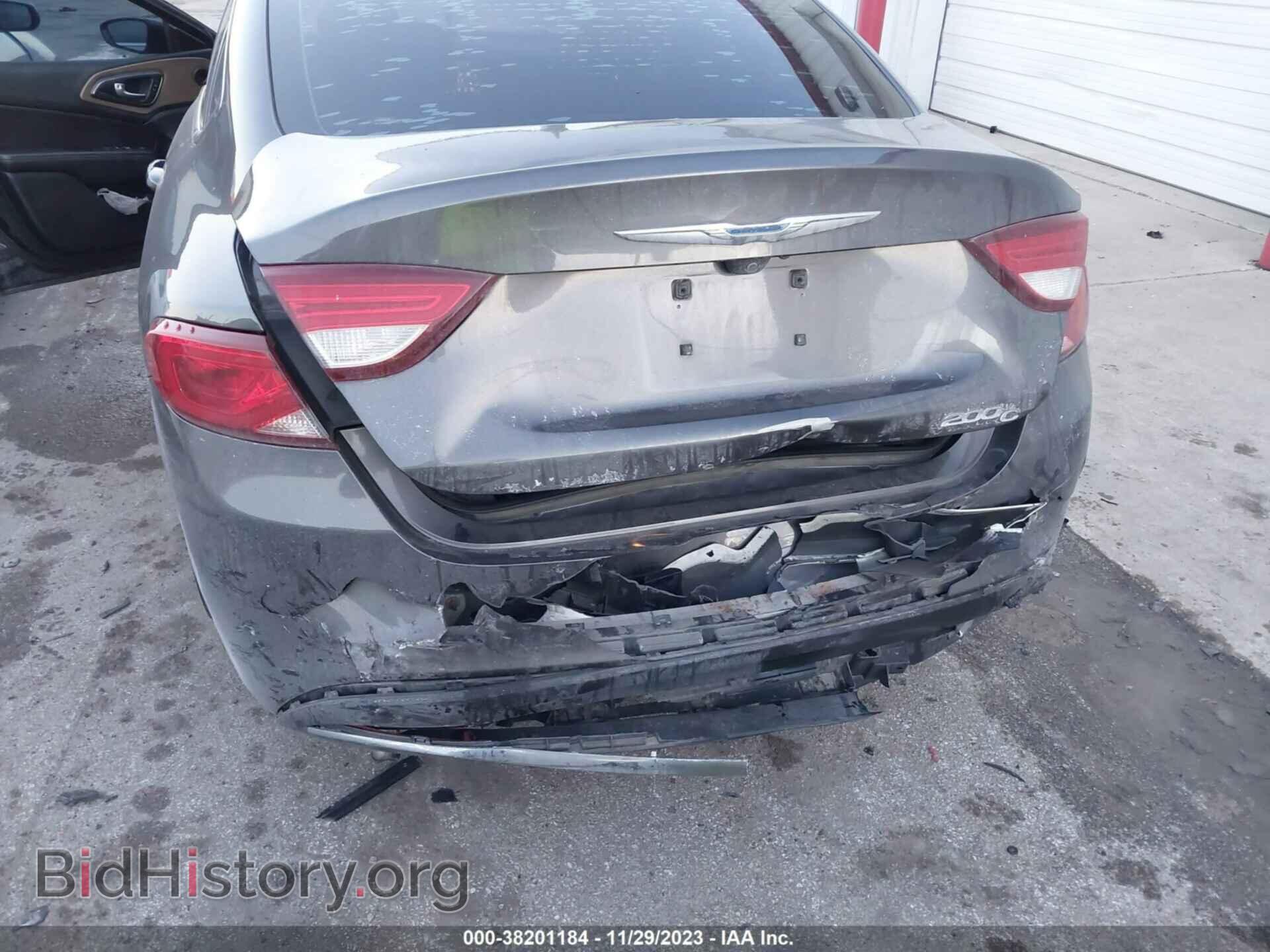 2015 CHRYSLER 200 - VIN: 1C3CCCCB7FN609377 - Фото 6