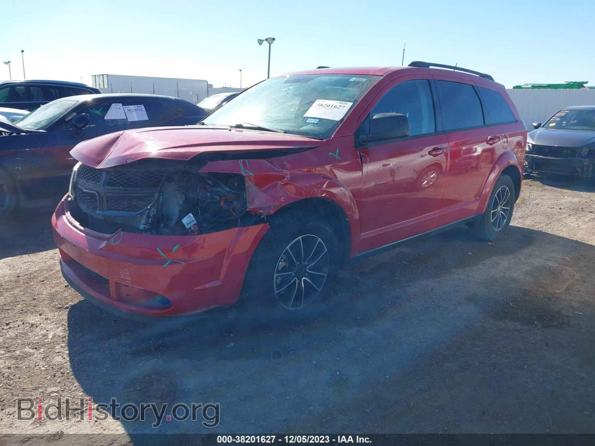 2017 DODGE JOURNEY - VIN: 3C4PDCAB4HT683775 - Фото 2