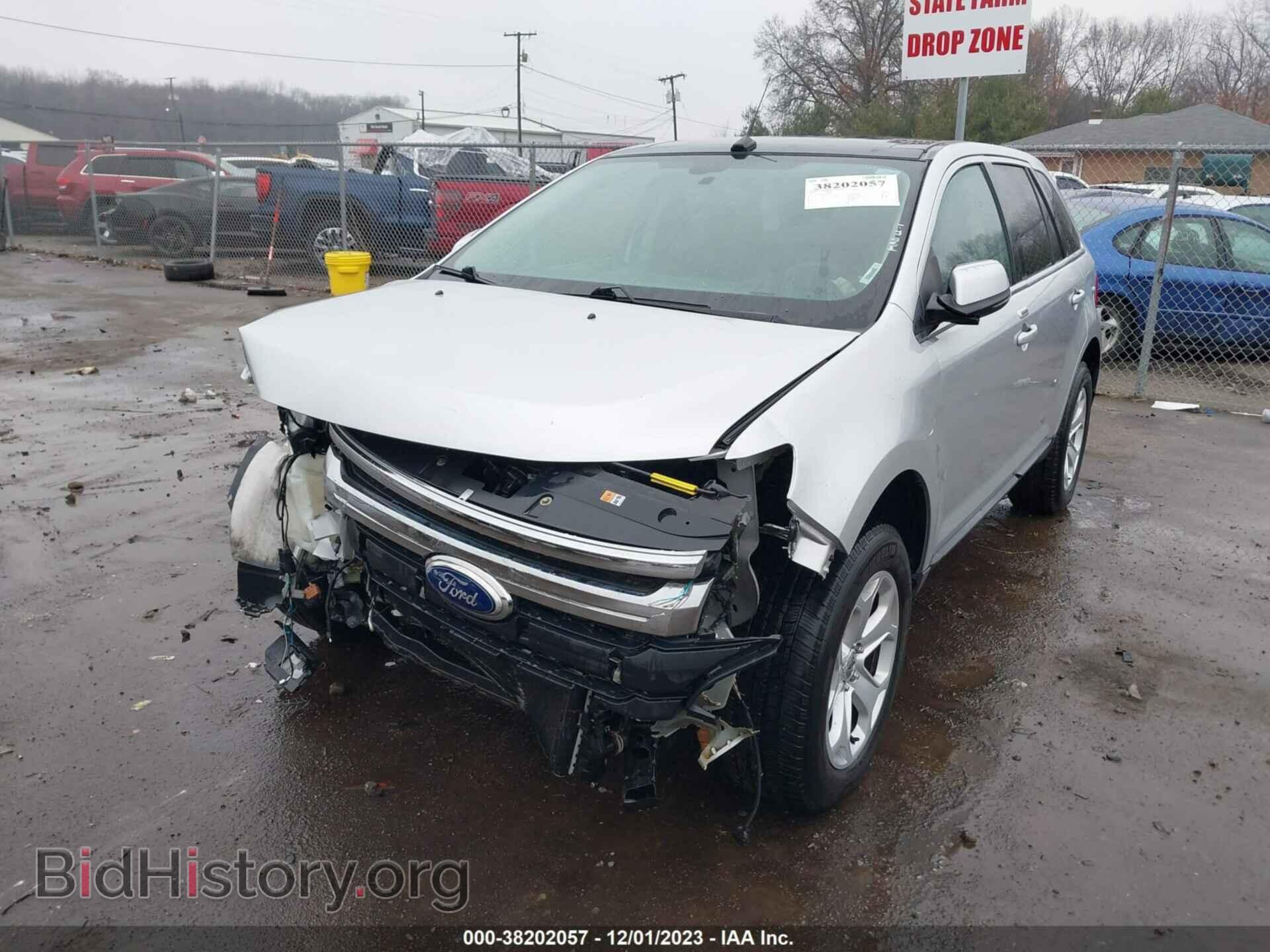 2014 FORD EDGE - VIN: 2FMDK4KC7EBB45256 - Фото 2
