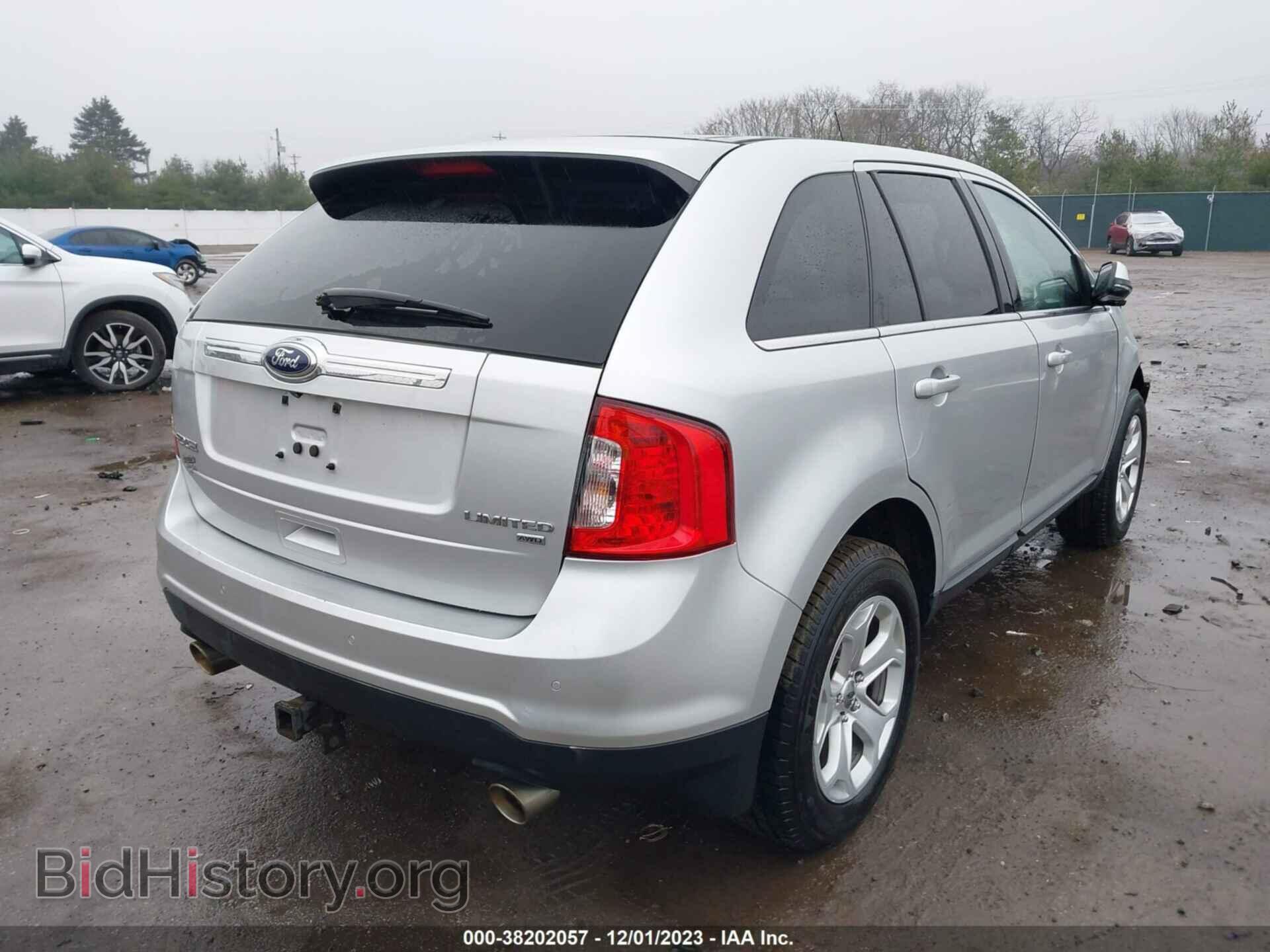 2014 FORD EDGE - VIN: 2FMDK4KC7EBB45256 - Фото 4