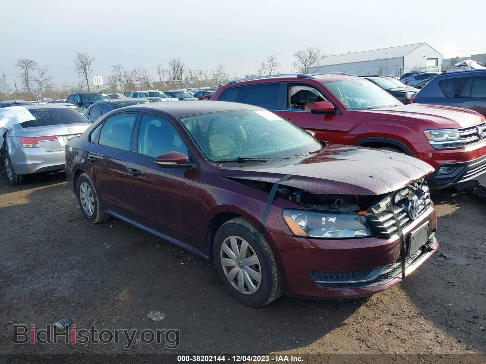 Photo 1VWAP7A38CC088541 - VOLKSWAGEN PASSAT 2012