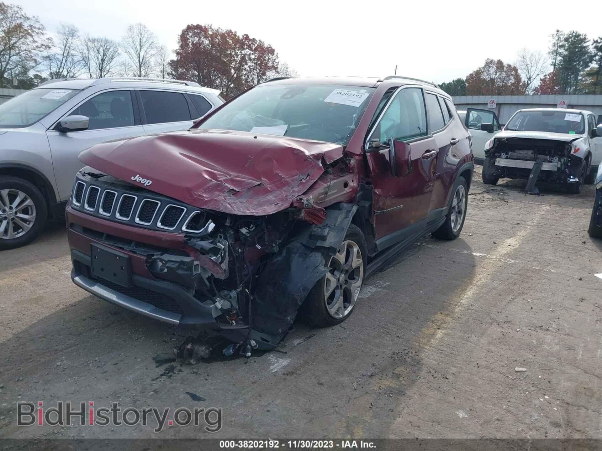 2021 JEEP COMPASS - VIN: 3C4NJCCB2MT528178 - Фото 2