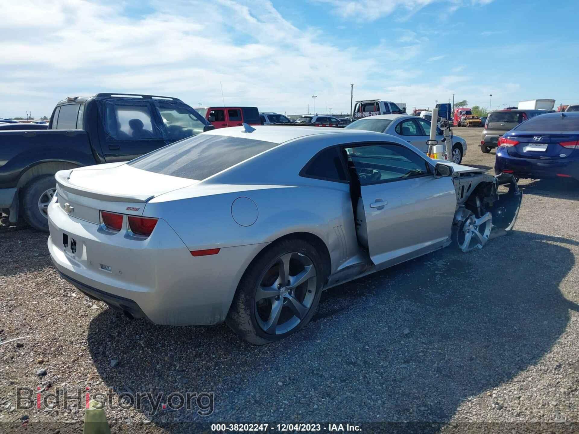 2013 CHEVROLET CAMARO - VIN: 2G1FB1E38D9241418 - Фото 4