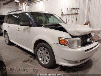 2012 Ford FLEX SE, белый — VIN 2FMGK5BCXCBD20681, IAAI