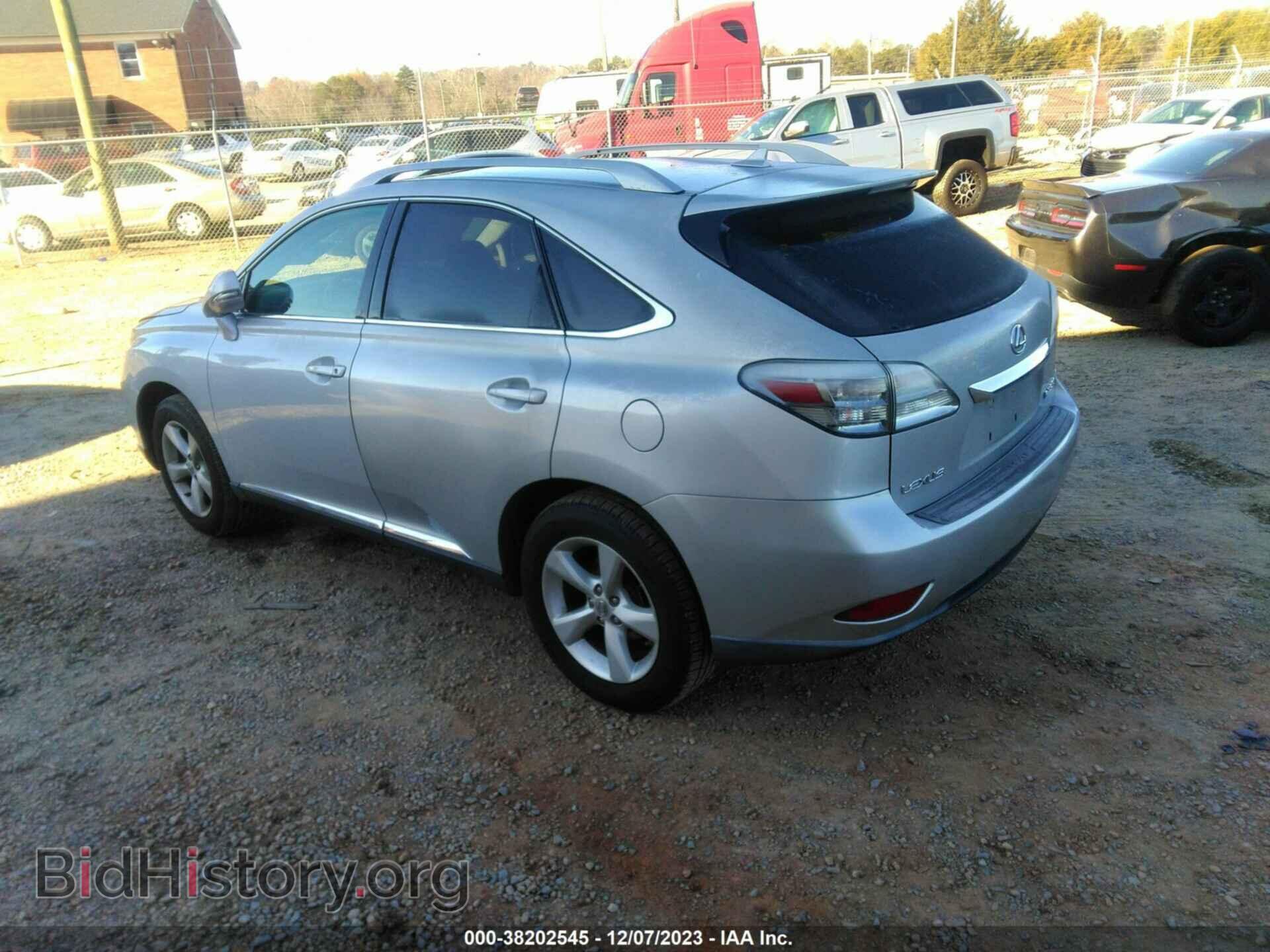 2010 LEXUS RX 350 - VIN: 2T2BK1BA7AC078342 - Фото 3
