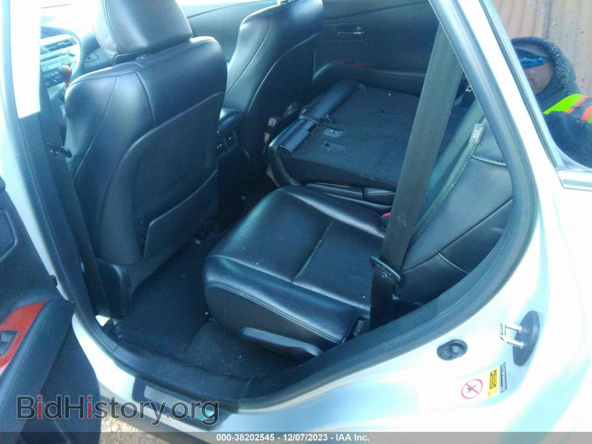 2010 LEXUS RX 350 - VIN: 2T2BK1BA7AC078342 - Фото 8