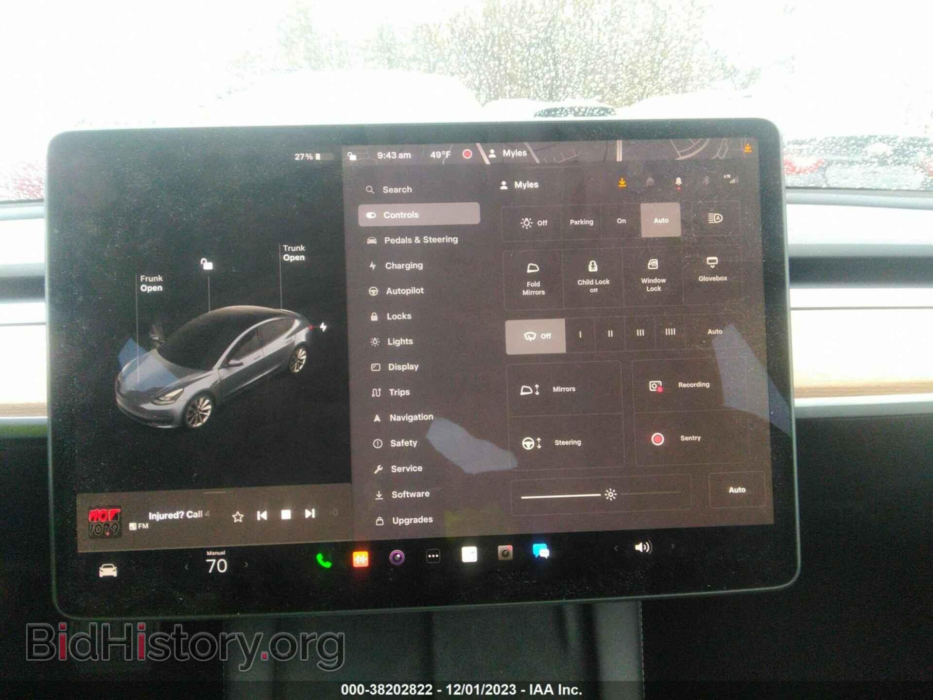 2023 TESLA MODEL 3 - VIN: 5YJ3E1EA0PF510270 - Фото 7