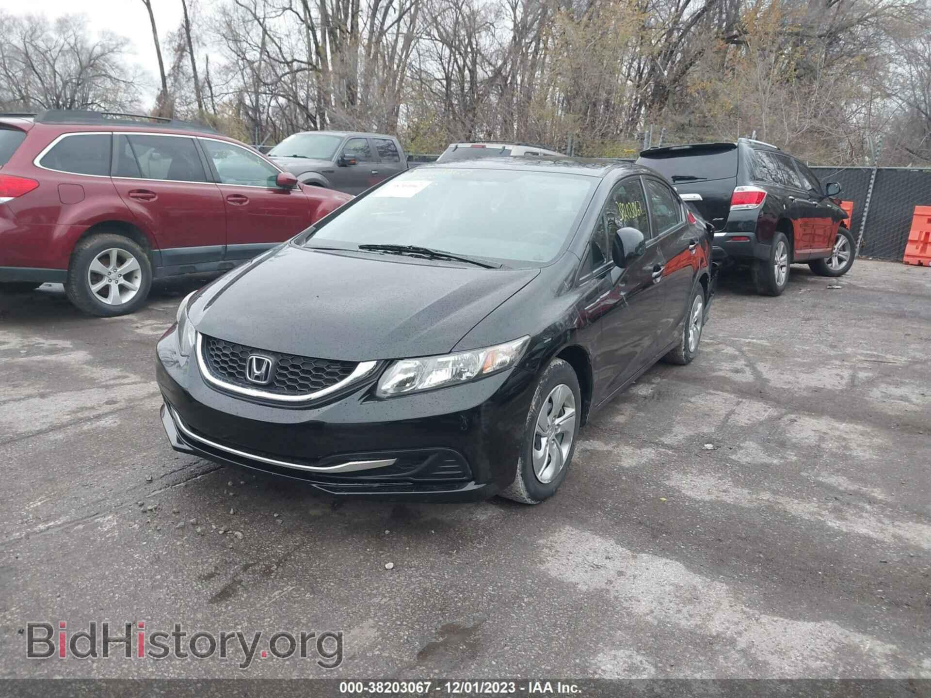 2013 HONDA CIVIC - VIN: 2HGFB2F5XDH599088 - Фото 2
