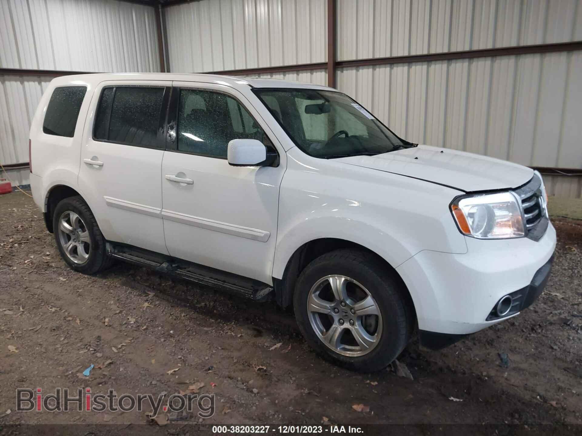Фотография 5FNYF3H56DB032512 - HONDA PILOT 2013