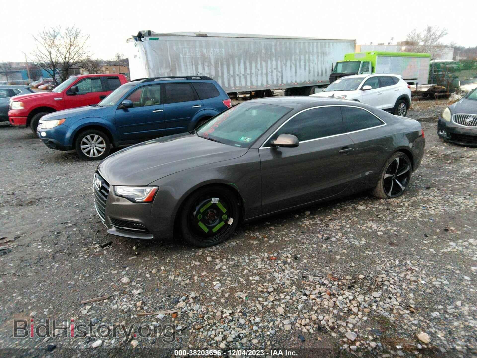 2014 AUDI A5 - VIN: WAULFAFR8EA073719 - Фото 2