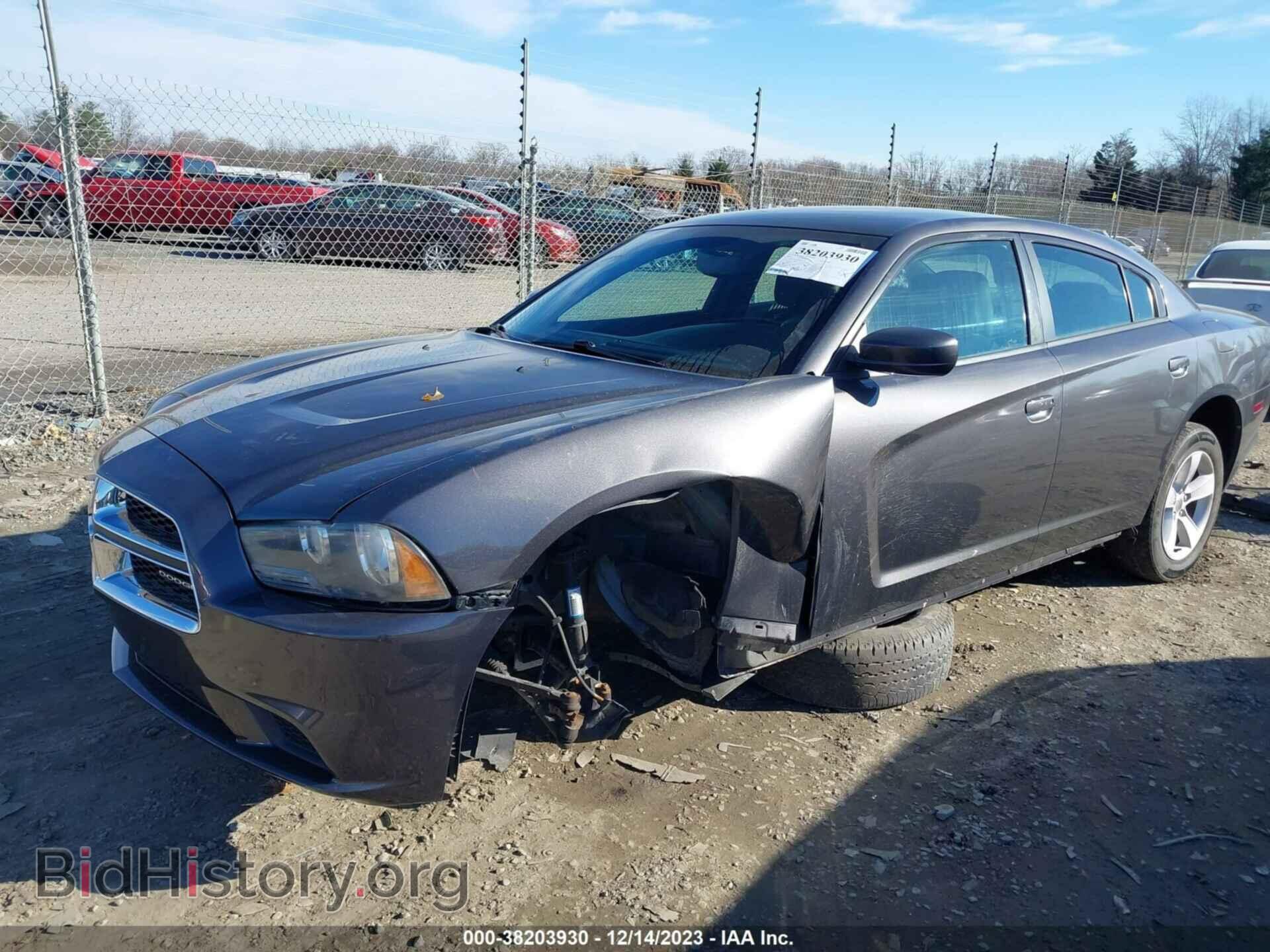 2013 DODGE CHARGER - VIN: 2C3CDXBG9DH631937 - Фото 2