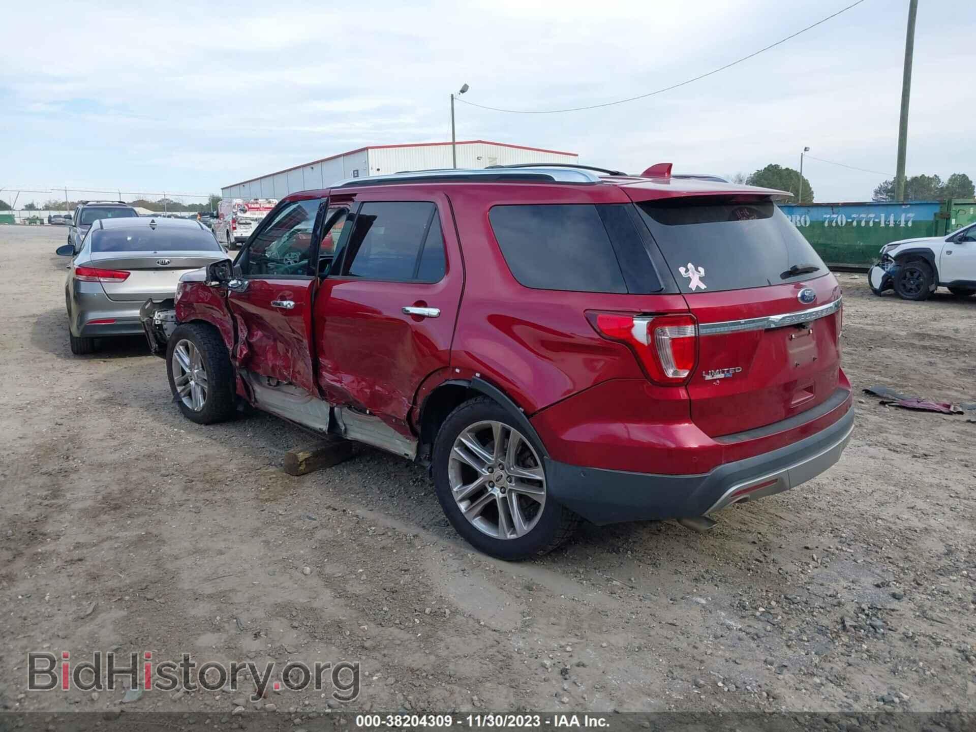 2016 FORD EXPLORER - VIN: 1FM5K7F86GGC54038 - Фото 3