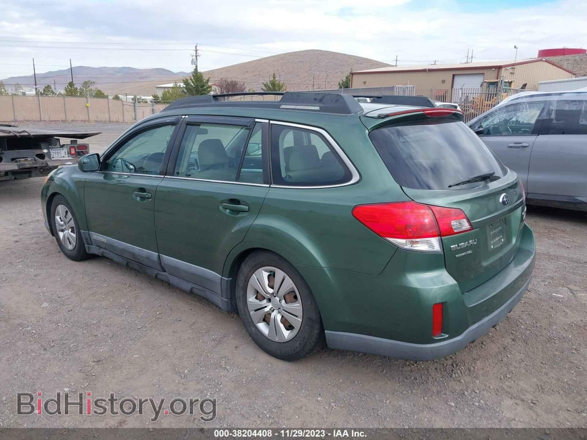 2010 SUBARU OUTBACK - VIN: 4S4BRBAC9A1331525 - Фото 3