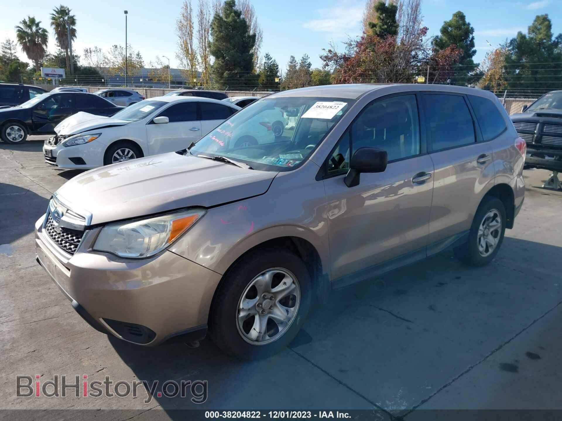2014 SUBARU FORESTER - VIN: JF2SJAAC5EH477053 - Фото 2