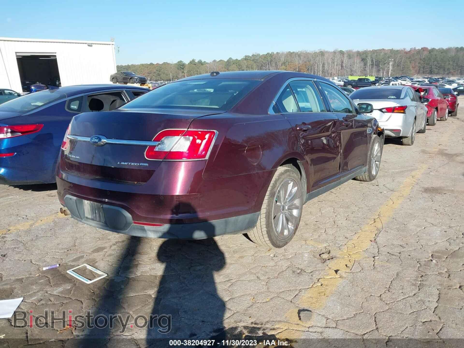 2011 FORD TAURUS - VIN: 1FAHP2JW0BG114237 - Фото 4