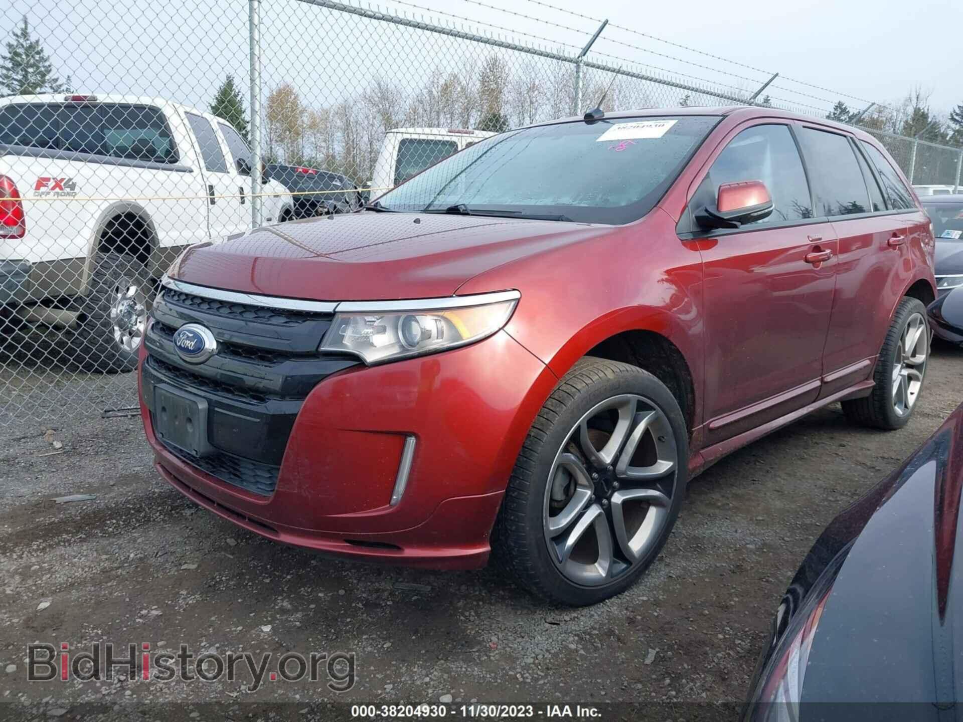 2014 FORD EDGE - VIN: 2FMDK4AK9EBB56722 - Фото 2