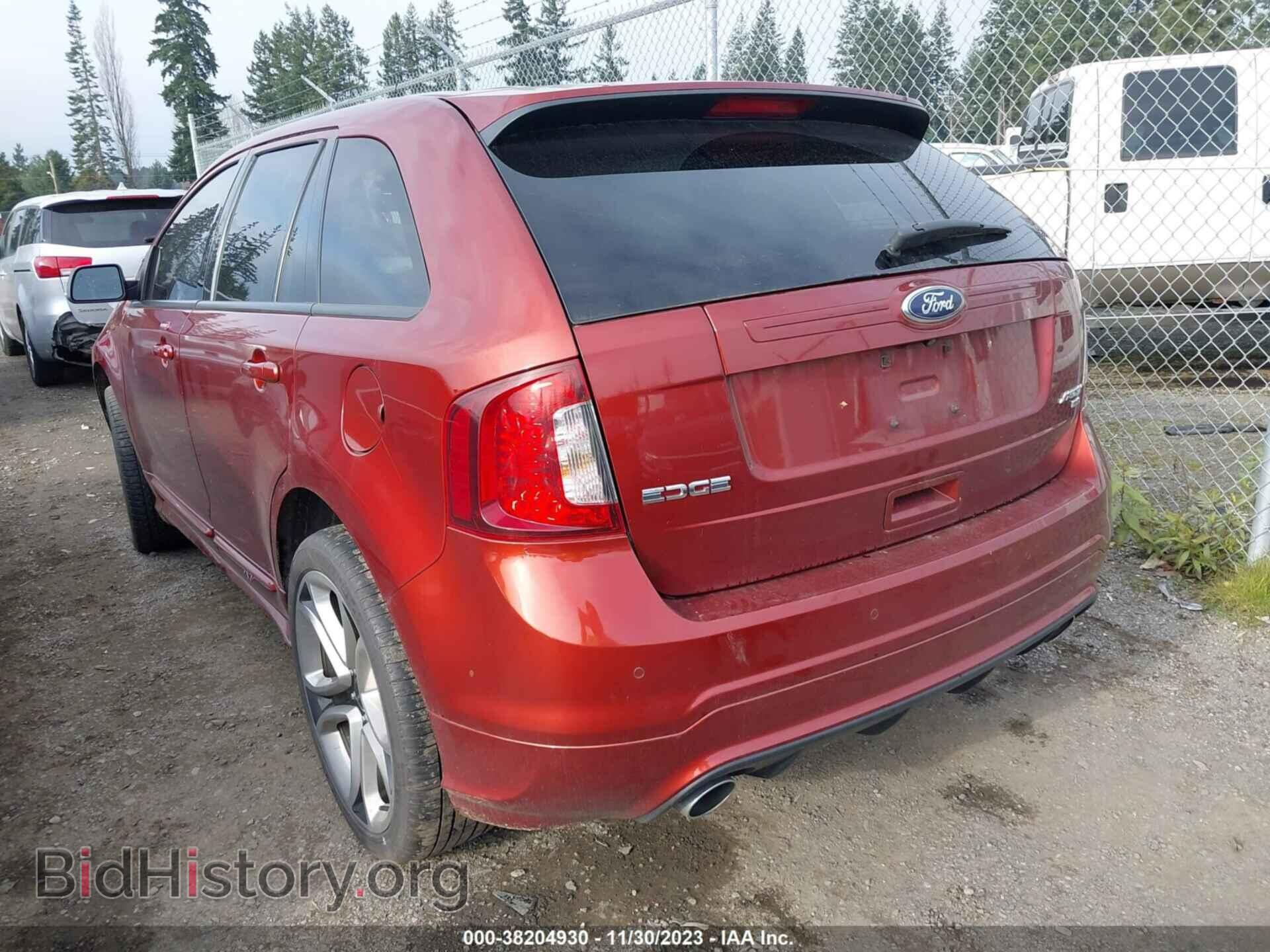 2014 FORD EDGE - VIN: 2FMDK4AK9EBB56722 - Фото 3